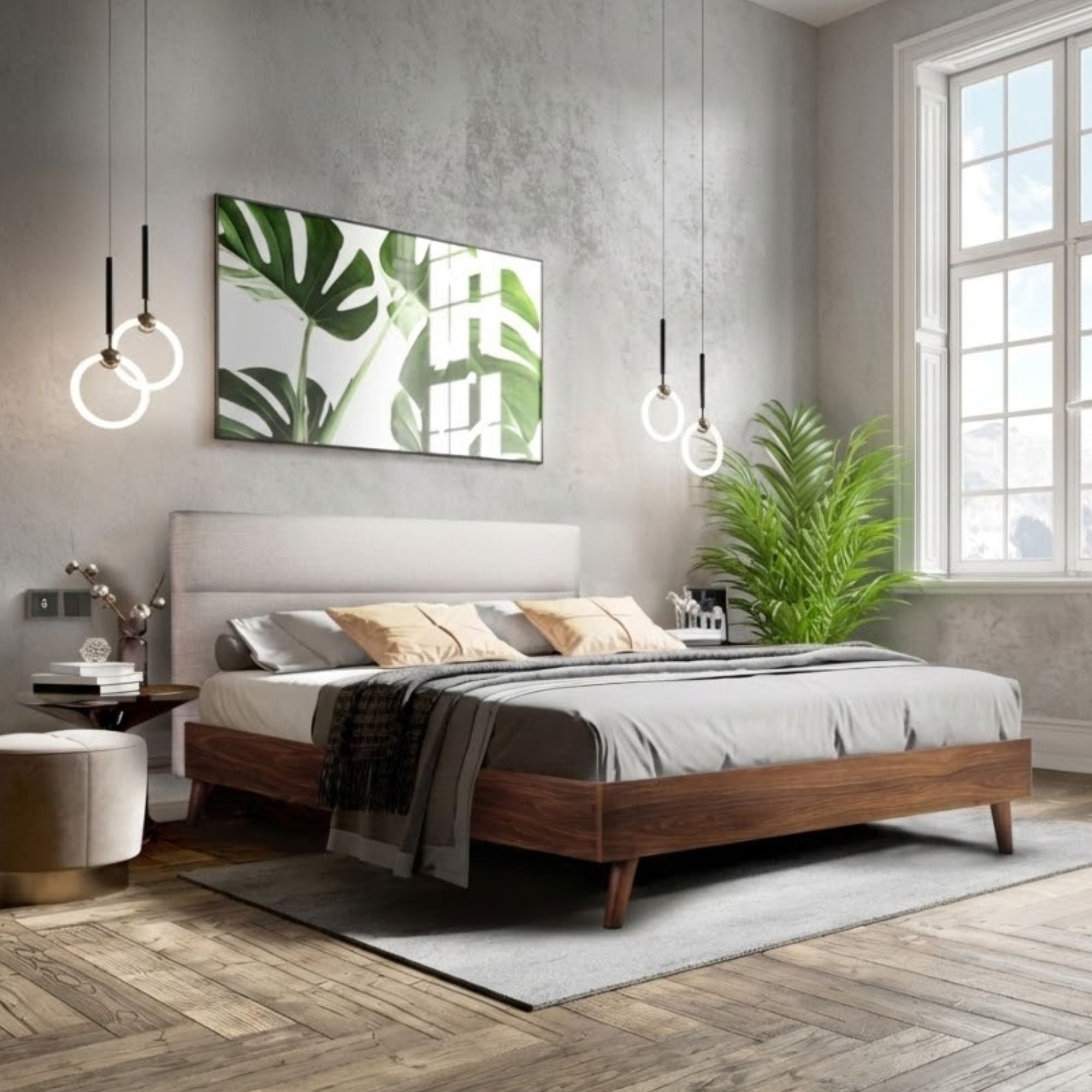 Radcliffe Upholstered Platform Bed | CastleUp Experience Centre Online Furniture