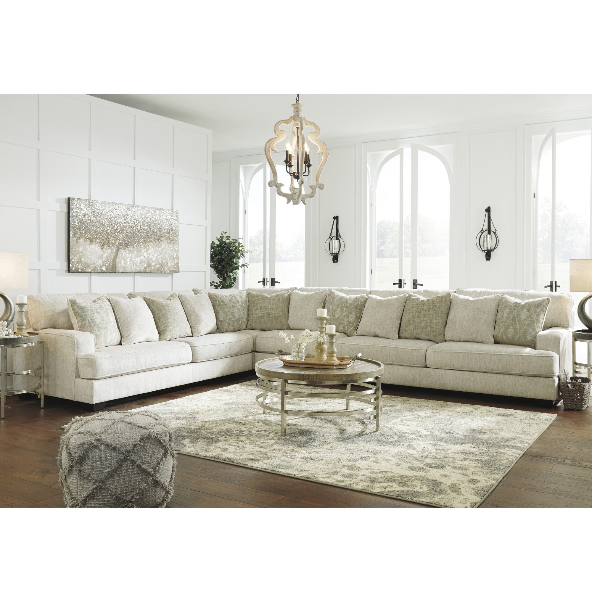 Rawcliffe 4-Piece Oversized Sectional