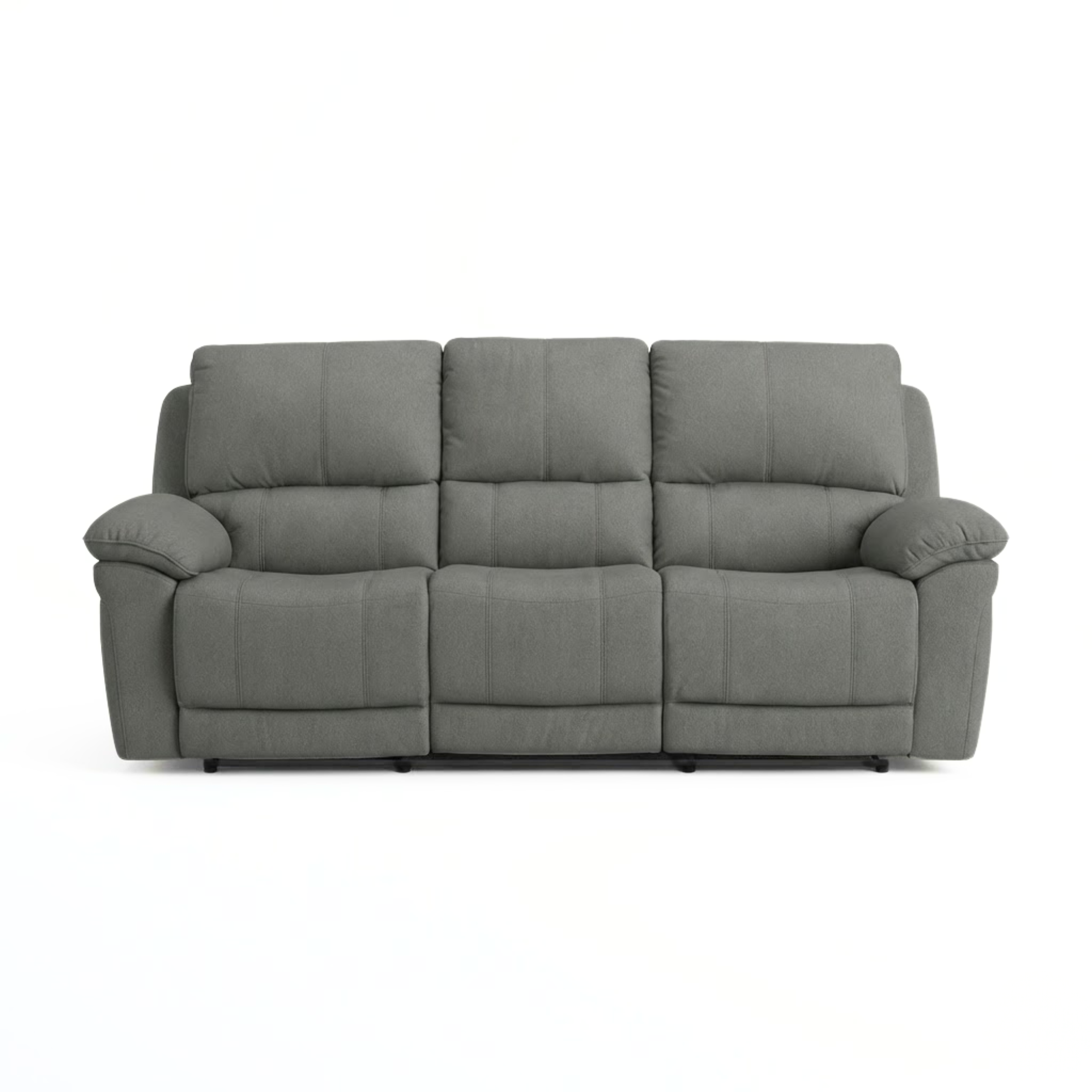 Russka Recliner Sofa in Grey | CastleUp Experience Centre Online Furniture
