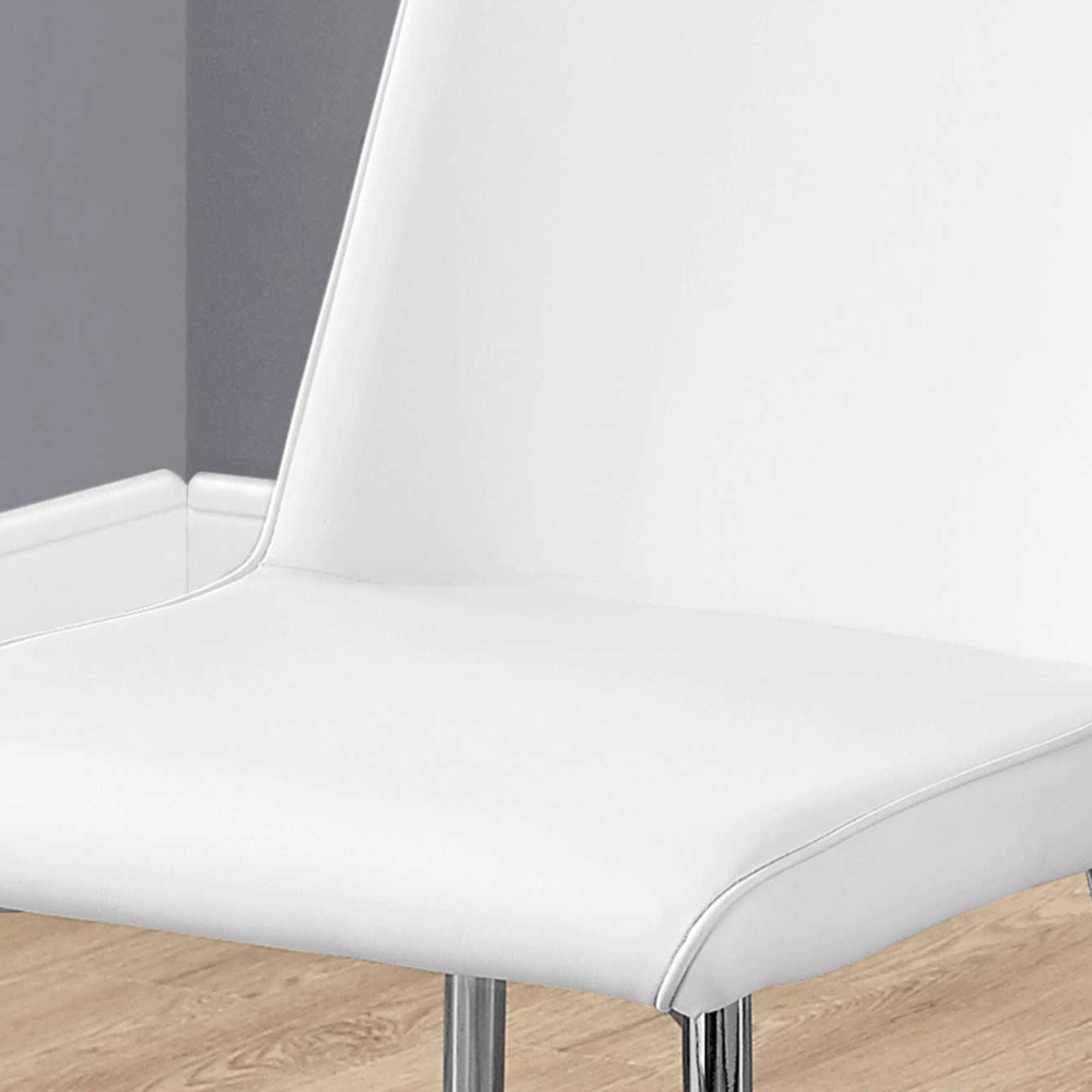 Retro Style Dining Chair in White ( Set of 2) | CastleUp Experience Centre Online Furniture