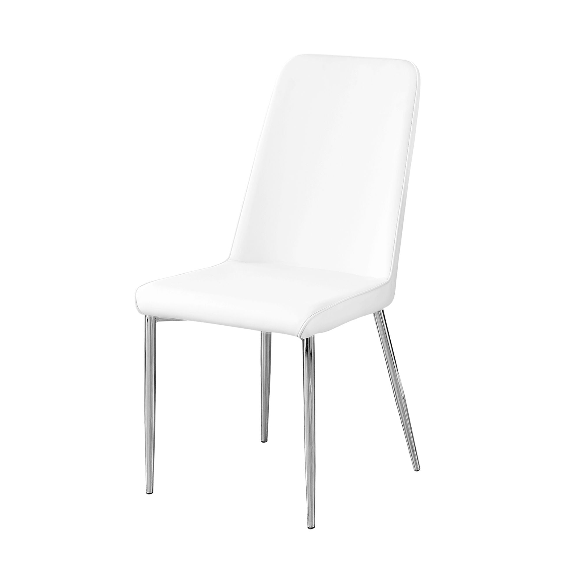 Retro Style Dining Chair in White ( Set of 2) | CastleUp Experience Centre Online Furniture