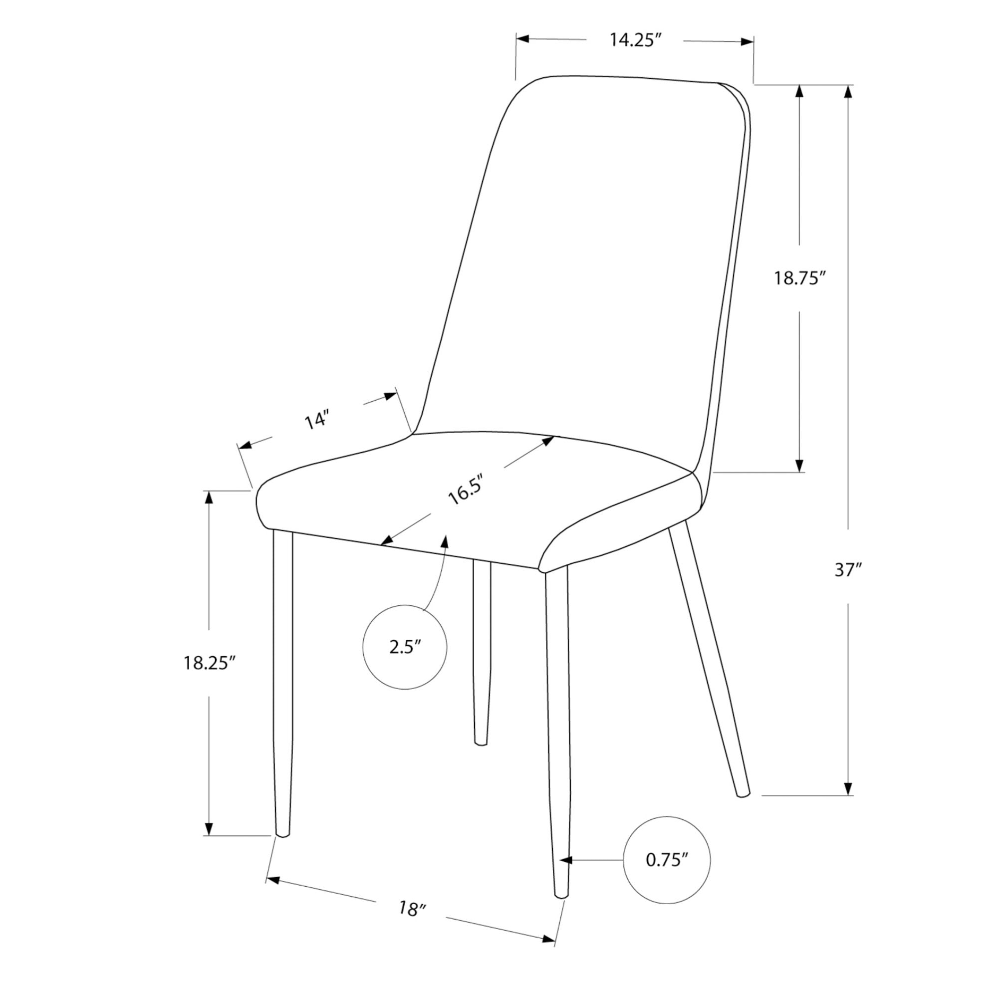 Retro Style Dining Chair in White ( Set of 2) | CastleUp Experience Centre Online Furniture