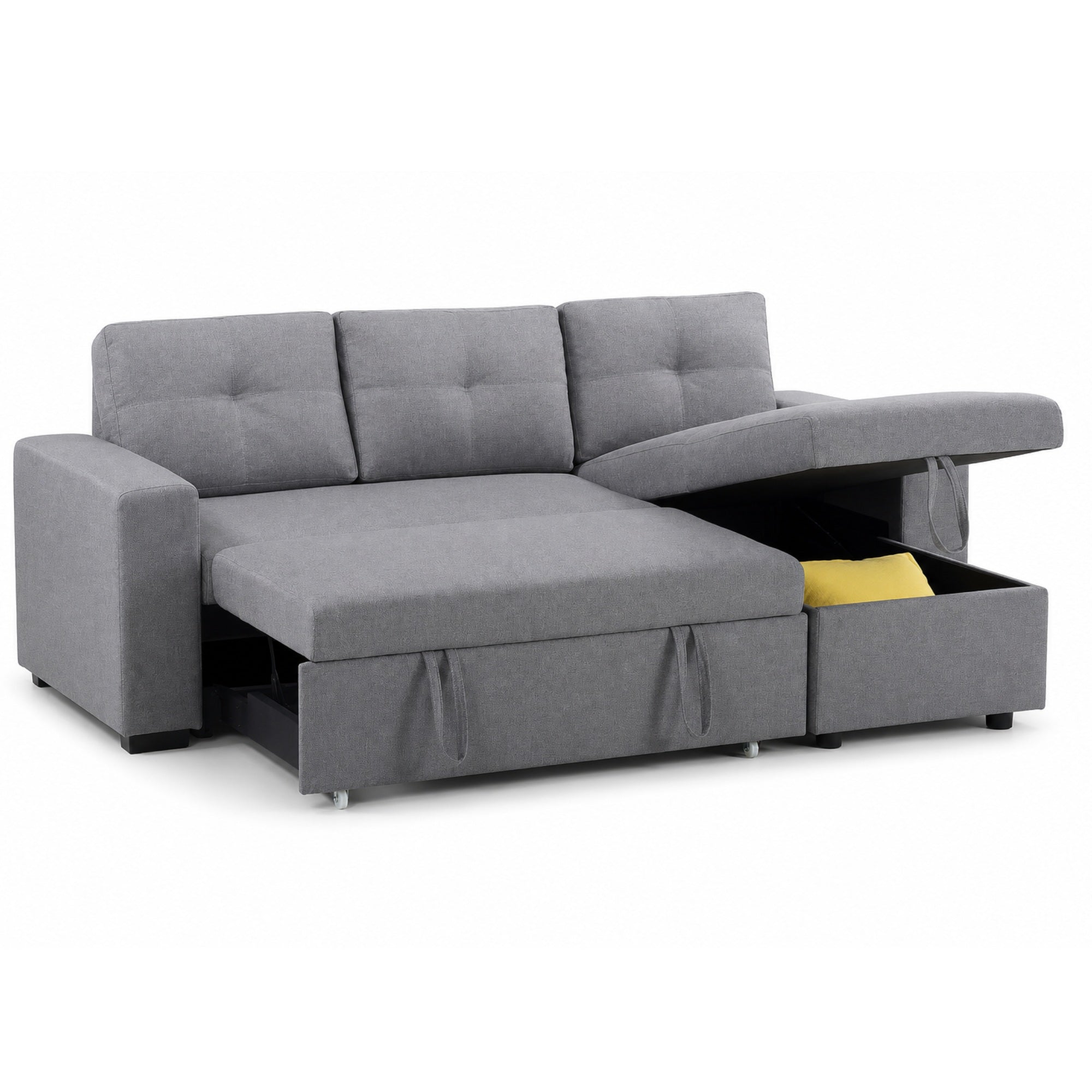 Baxter Reversible Chaise Sectional Sleeper Sectional