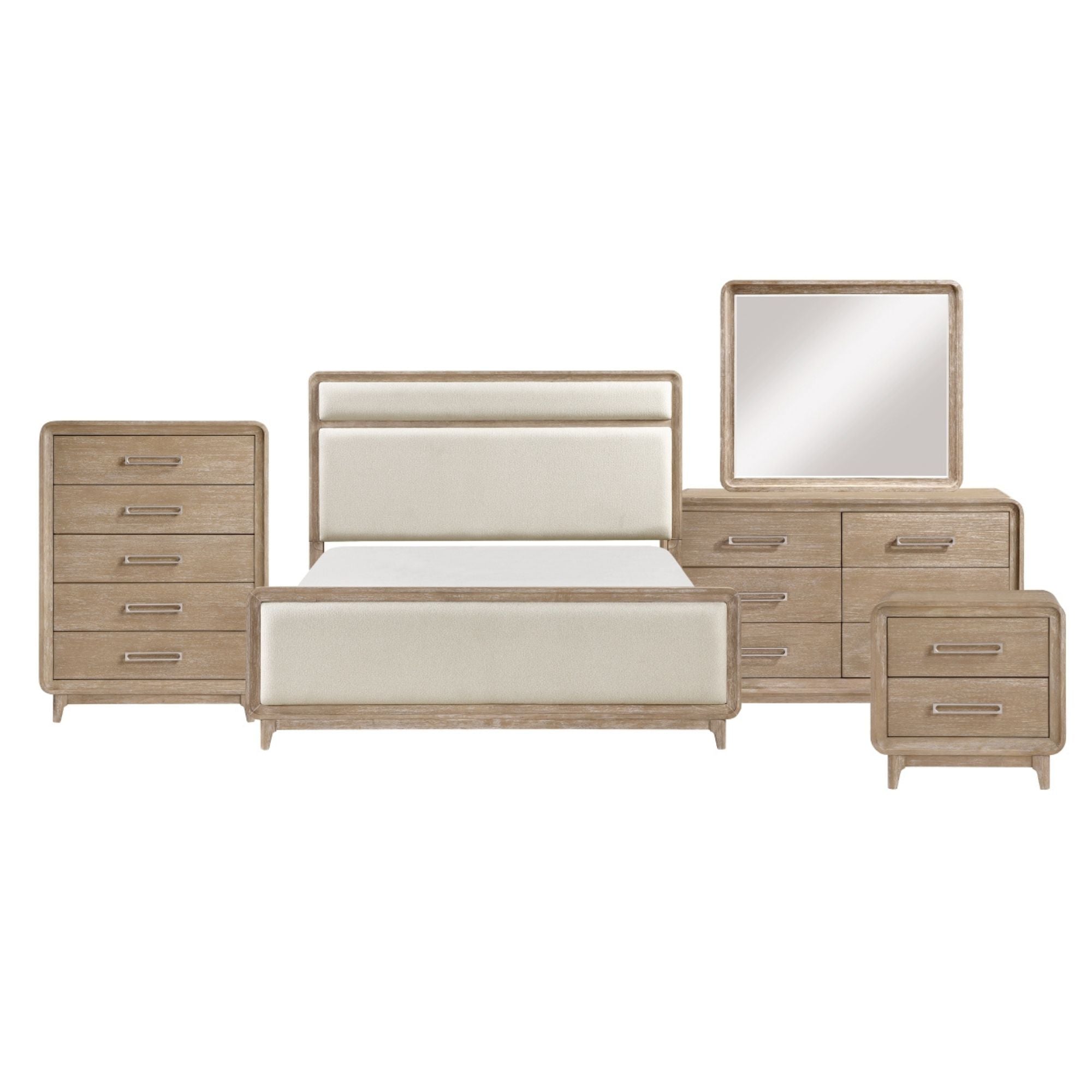 Wilshire Collection Bedroom Set in Beige | CastleUp Experience Centre