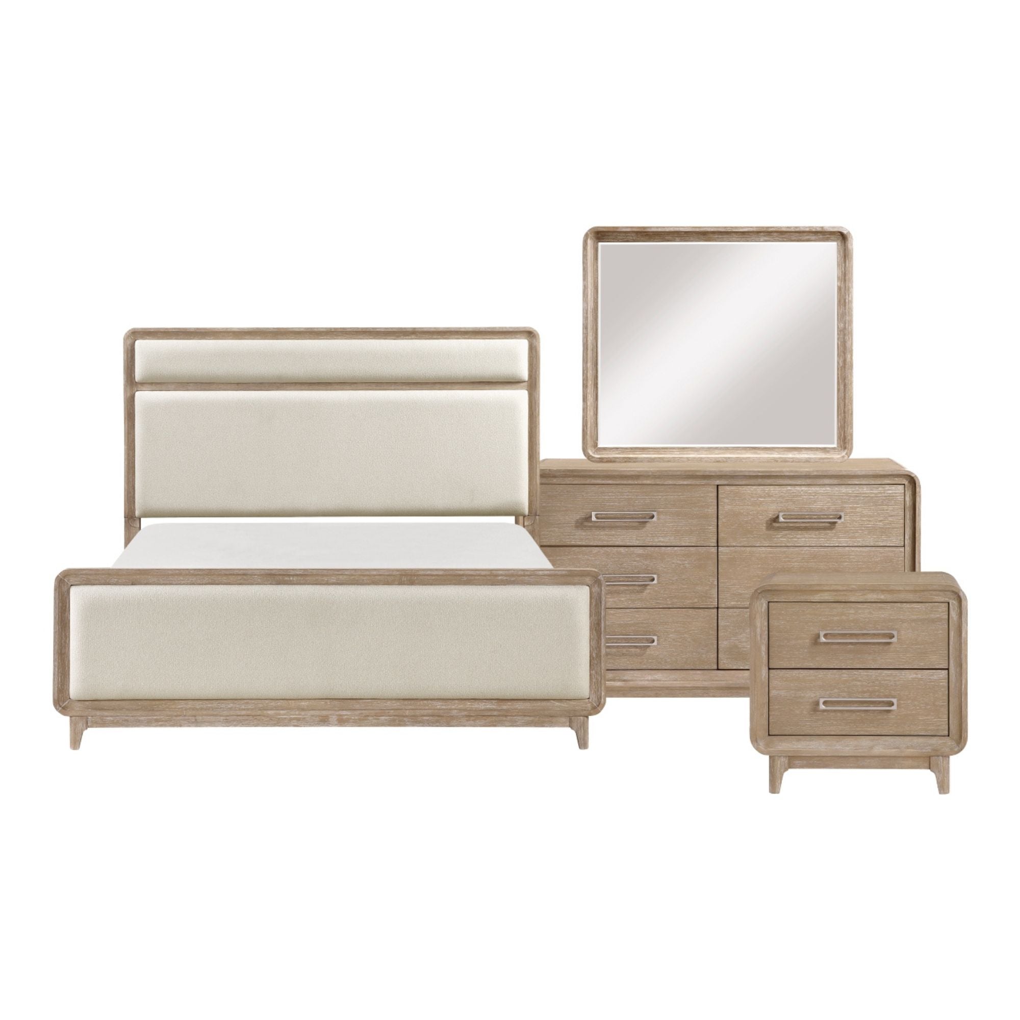 Wilshire Collection Bedroom Set in Beige | CastleUp Experience Centre