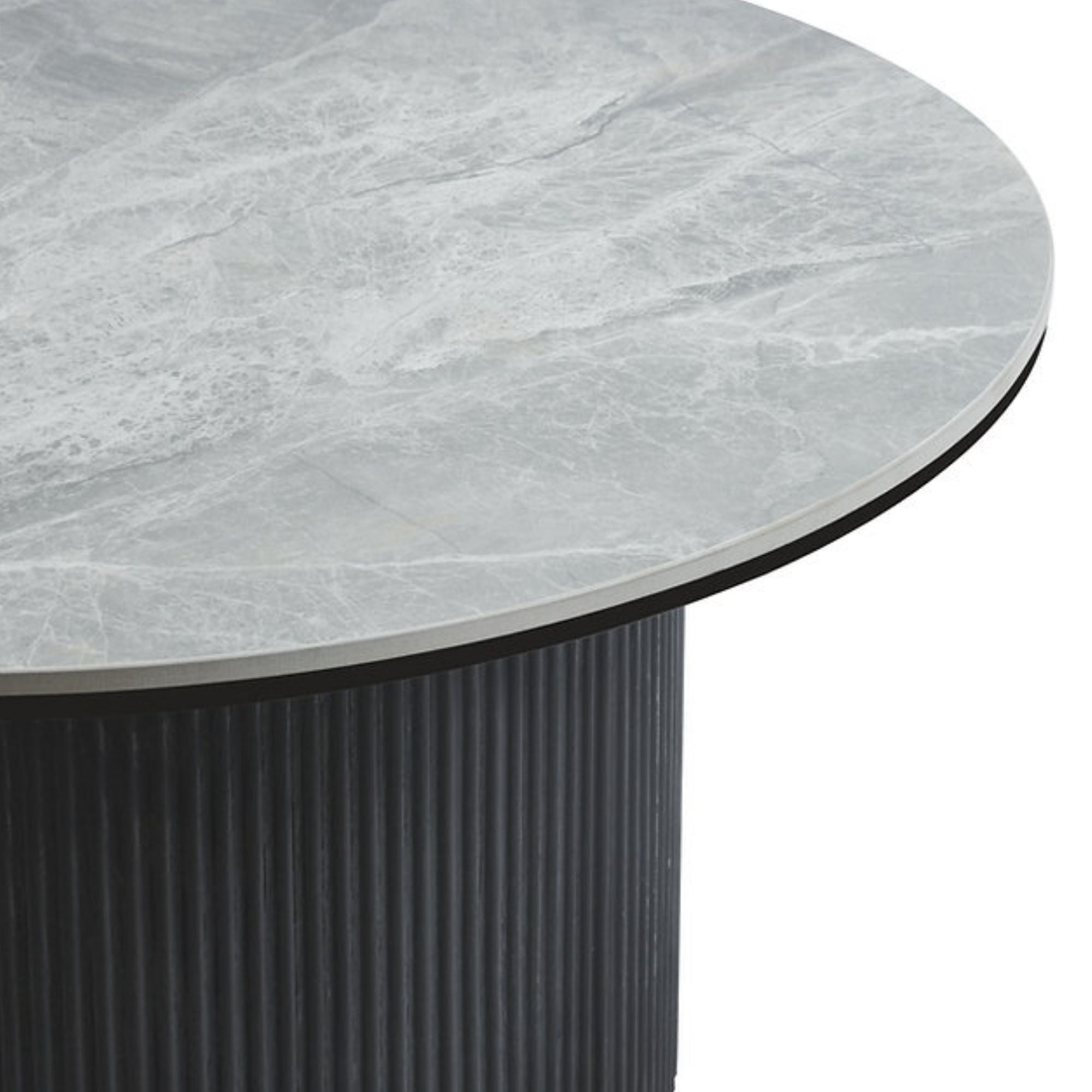 Roman Coffee Table with Ceramic Top in Black | CastleUp Experience Centre Online Furniture