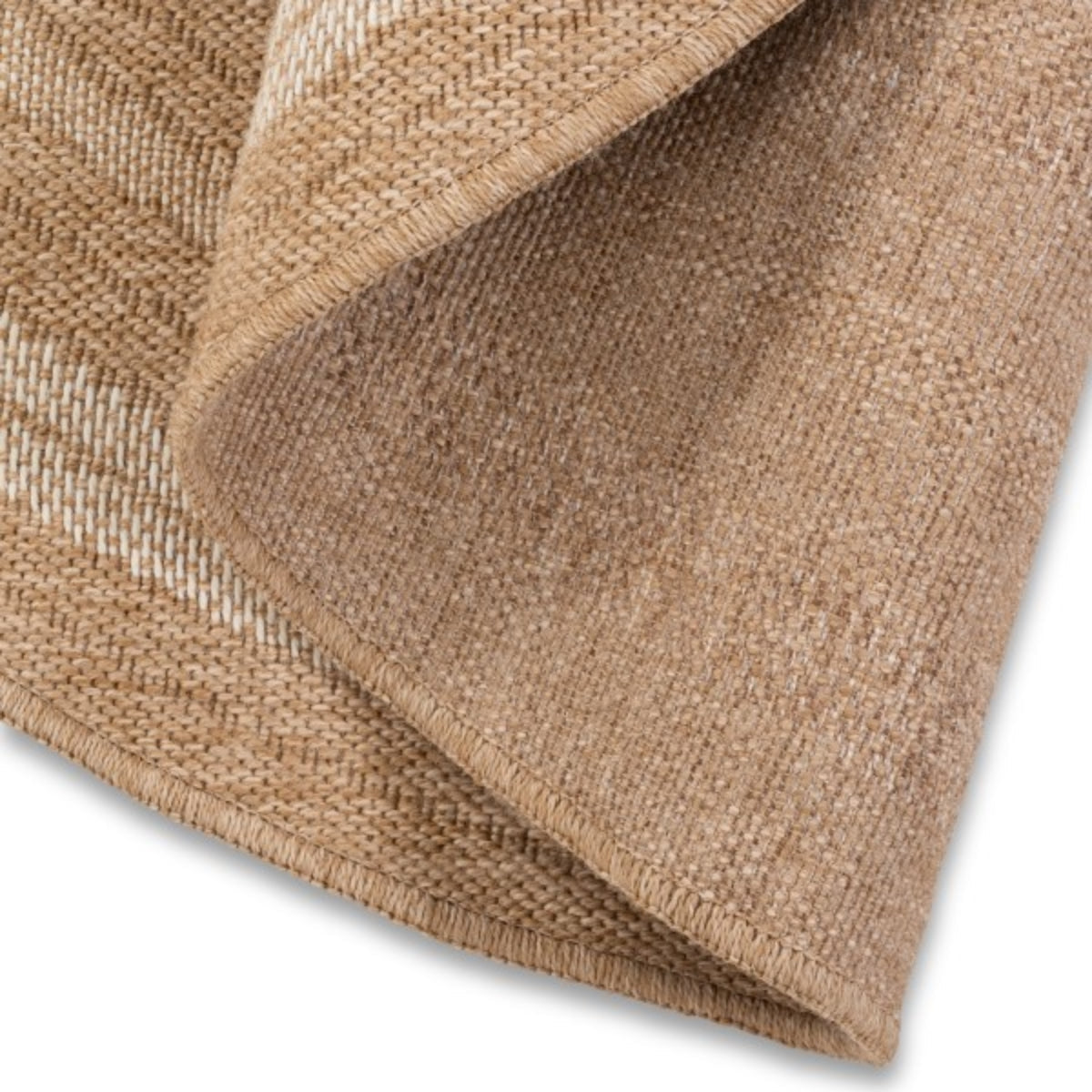 Avanos Indoor Outdoor Round Rug White Circle.