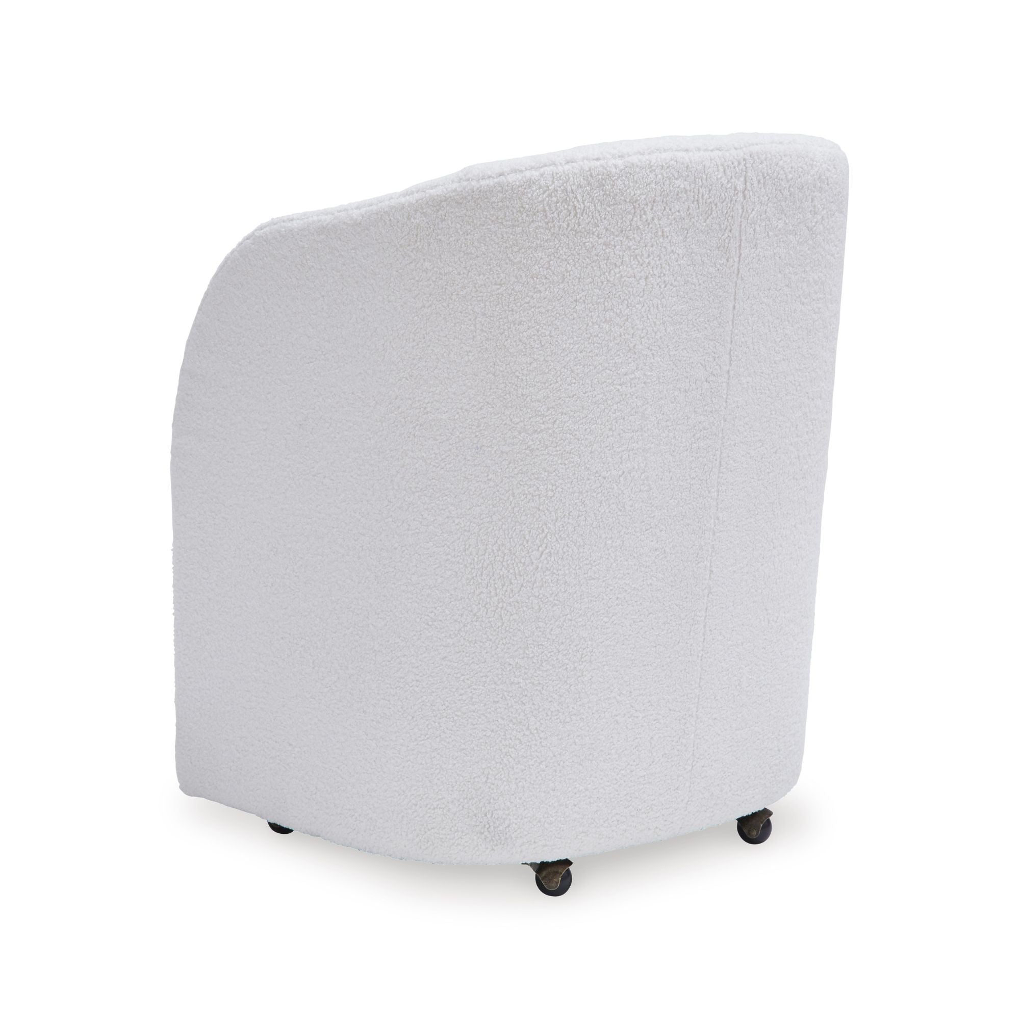 Ashley Rowanbeck 7-piece dining room set with arm chairs, featuring a wooden table and upholstered chairs in a modern dining space.