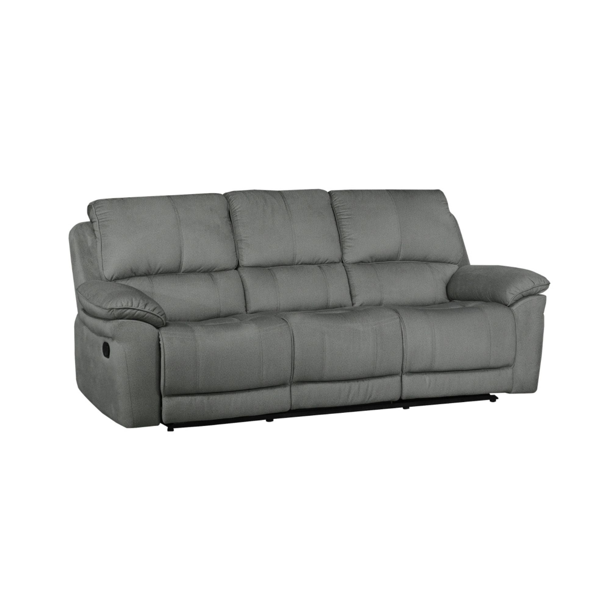 Russka Recliner Sofa in Grey | CastleUp Experience Centre