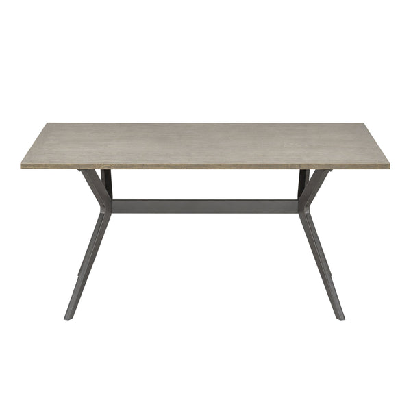 Rustic Oak Contemporary Dining Table | CastleUp Experience Centre Online Furniture