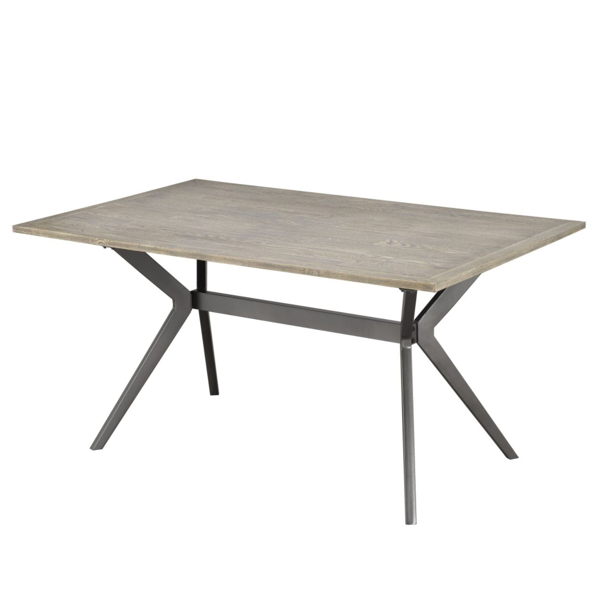 Rustic Oak Contemporary Dining Table | CastleUp Experience Centre Online Furniture