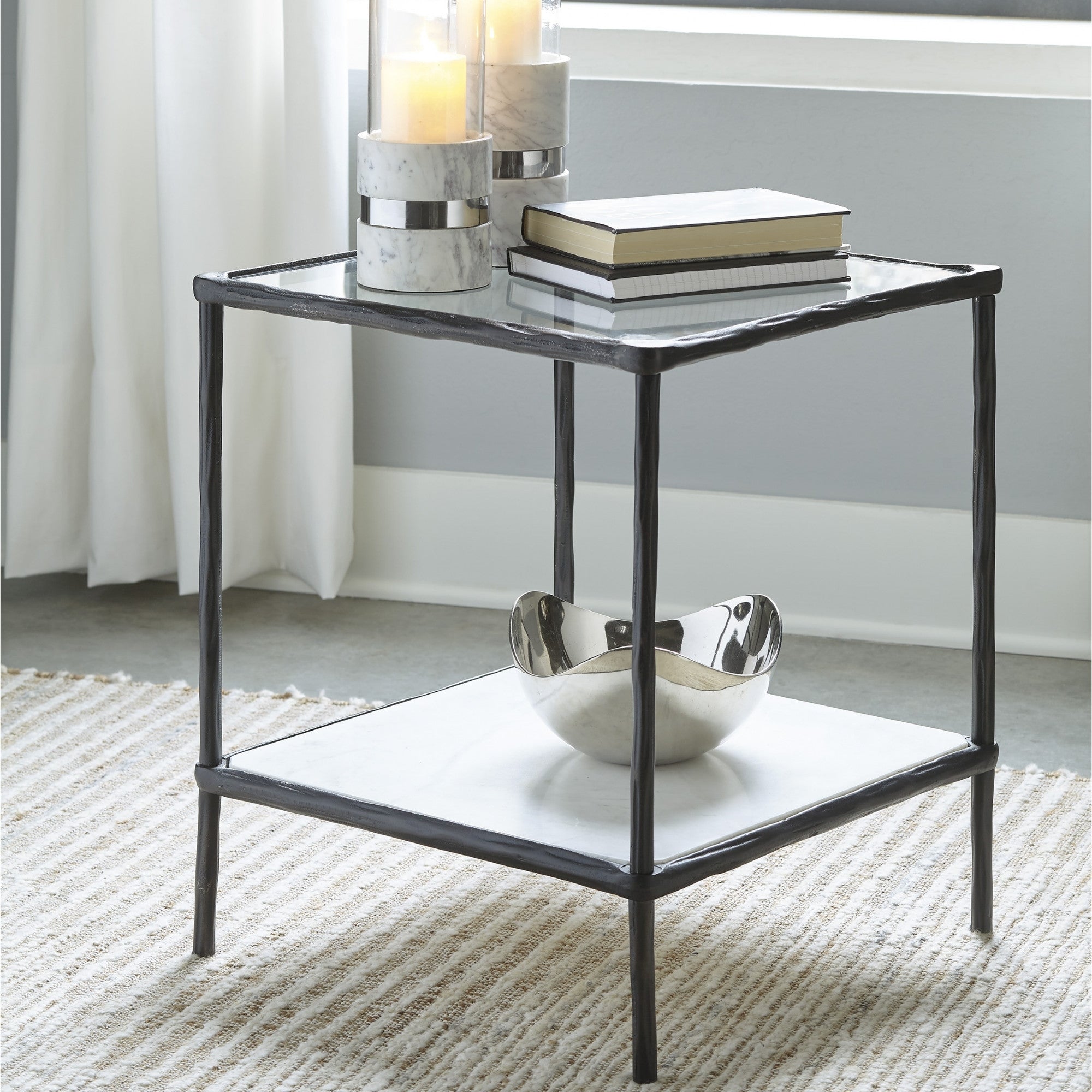 Ryandale Accent Table Antique Black