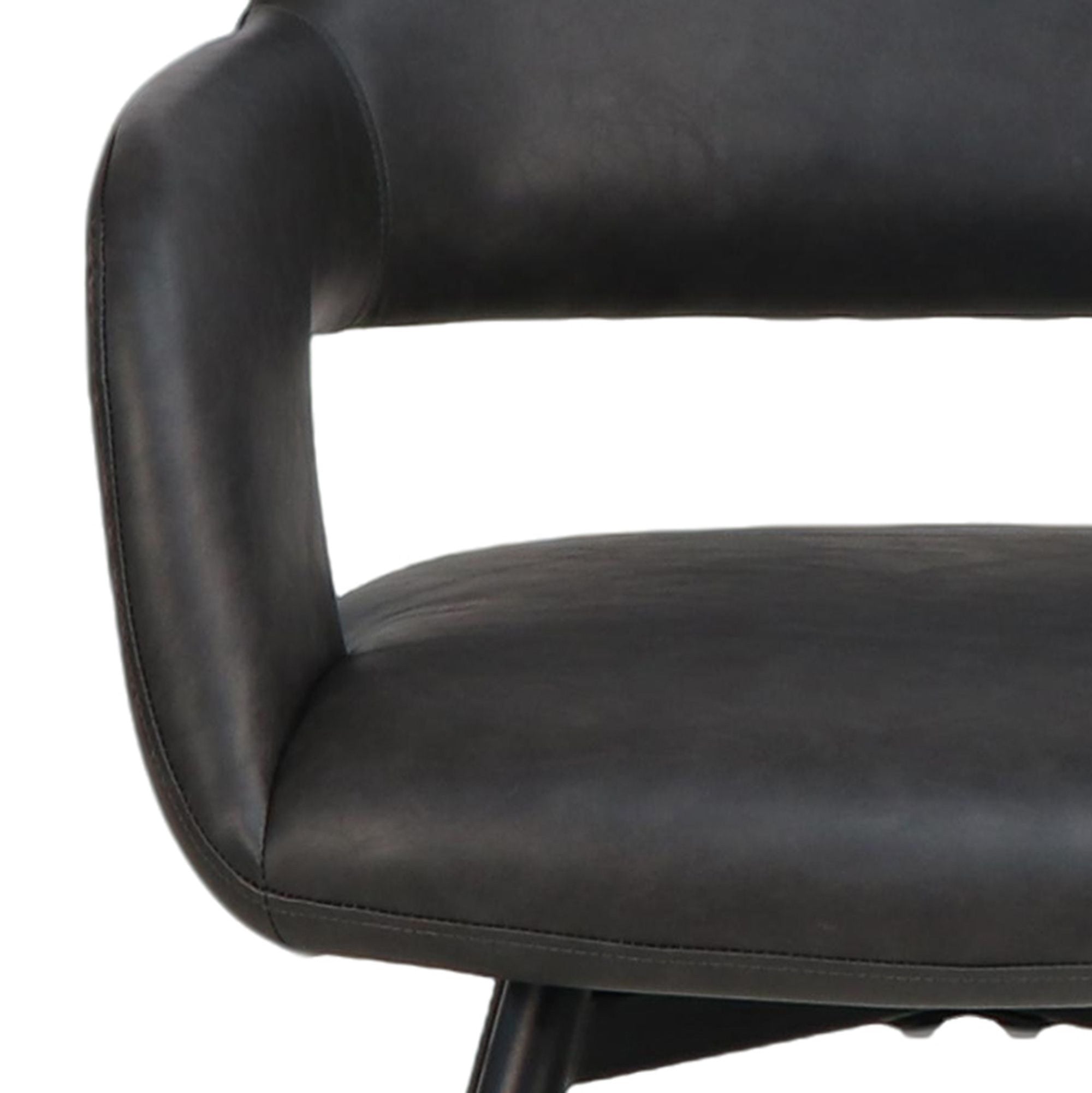 Chaise de salle à manger Caspian moderne du milieu du siècle, couleur sable (lot de 2)