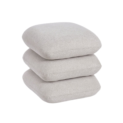 Rylee Square Ottoman in Beige