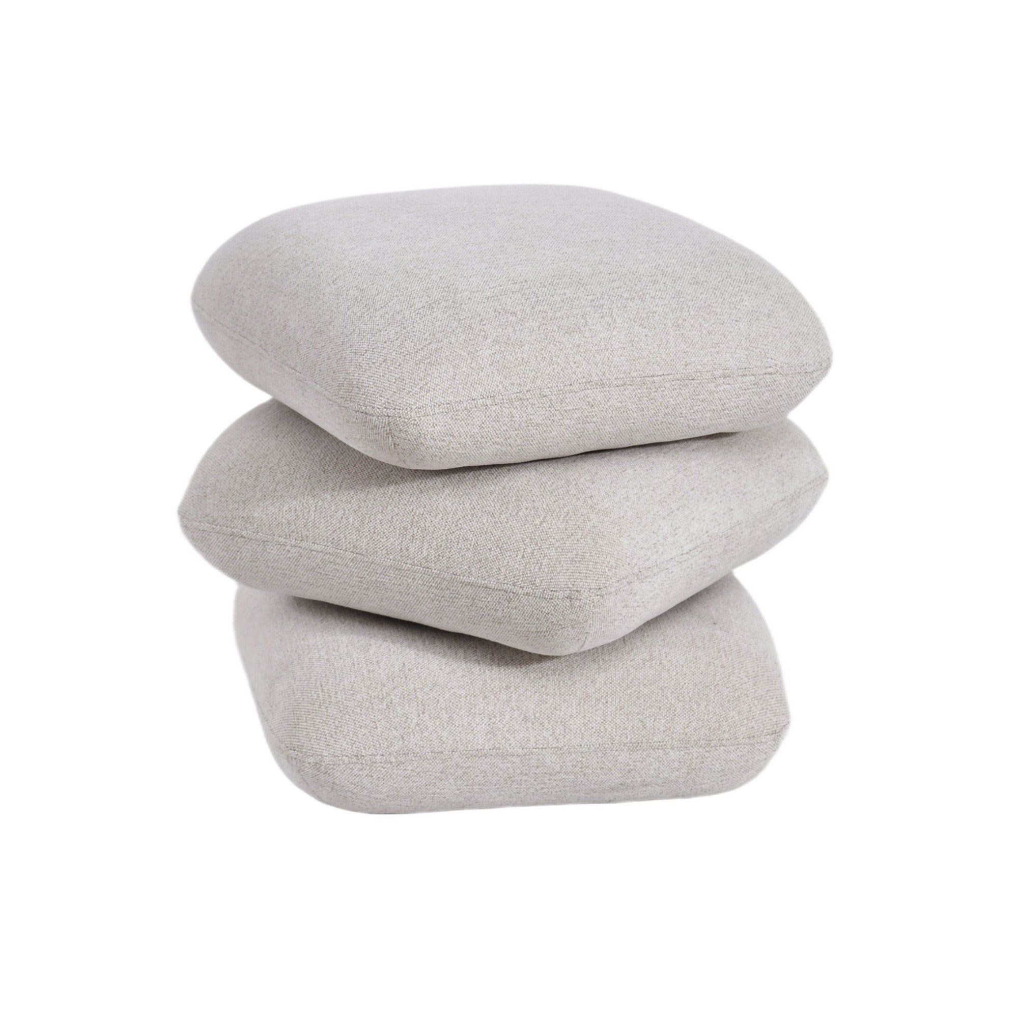 Rylee Square Ottoman in Beige