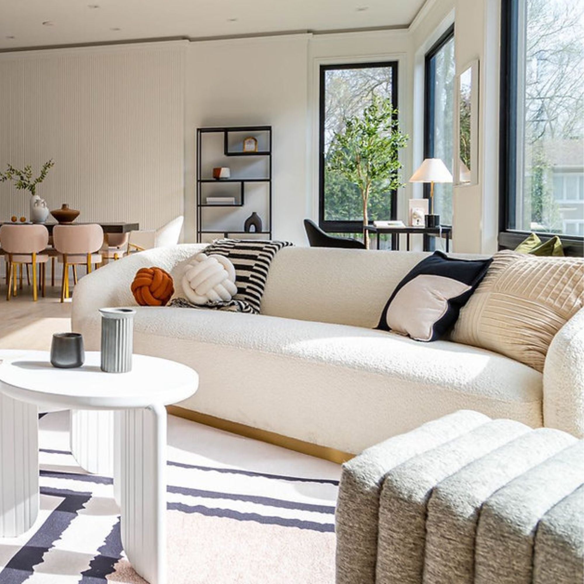 Designers Collection Azores Delicacy Sofa in Cream | CastleUp Experience Centre Online Furniture