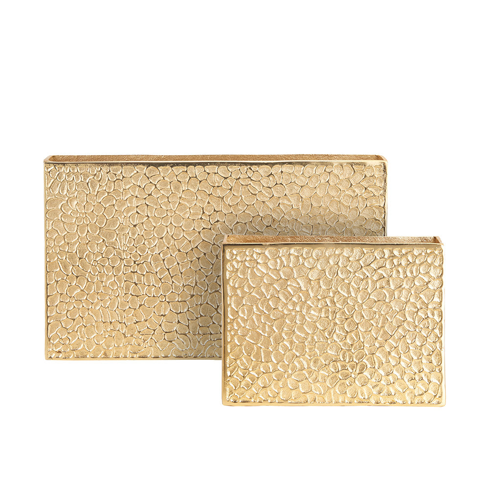 Crate Vases - Set of 2.