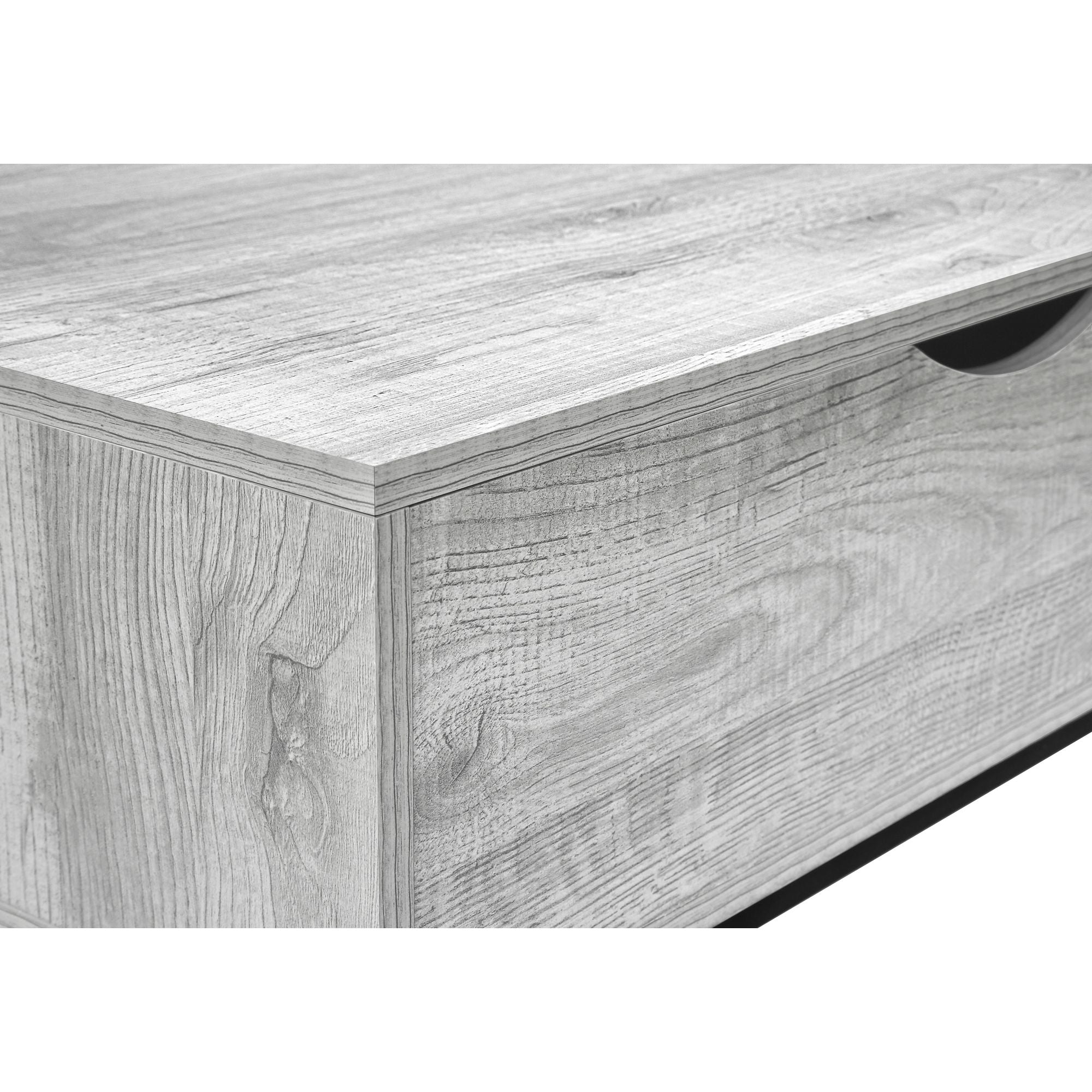 Grey Sable Coffee Table by Monarch Specialties featuring a modern design and sleek surface.