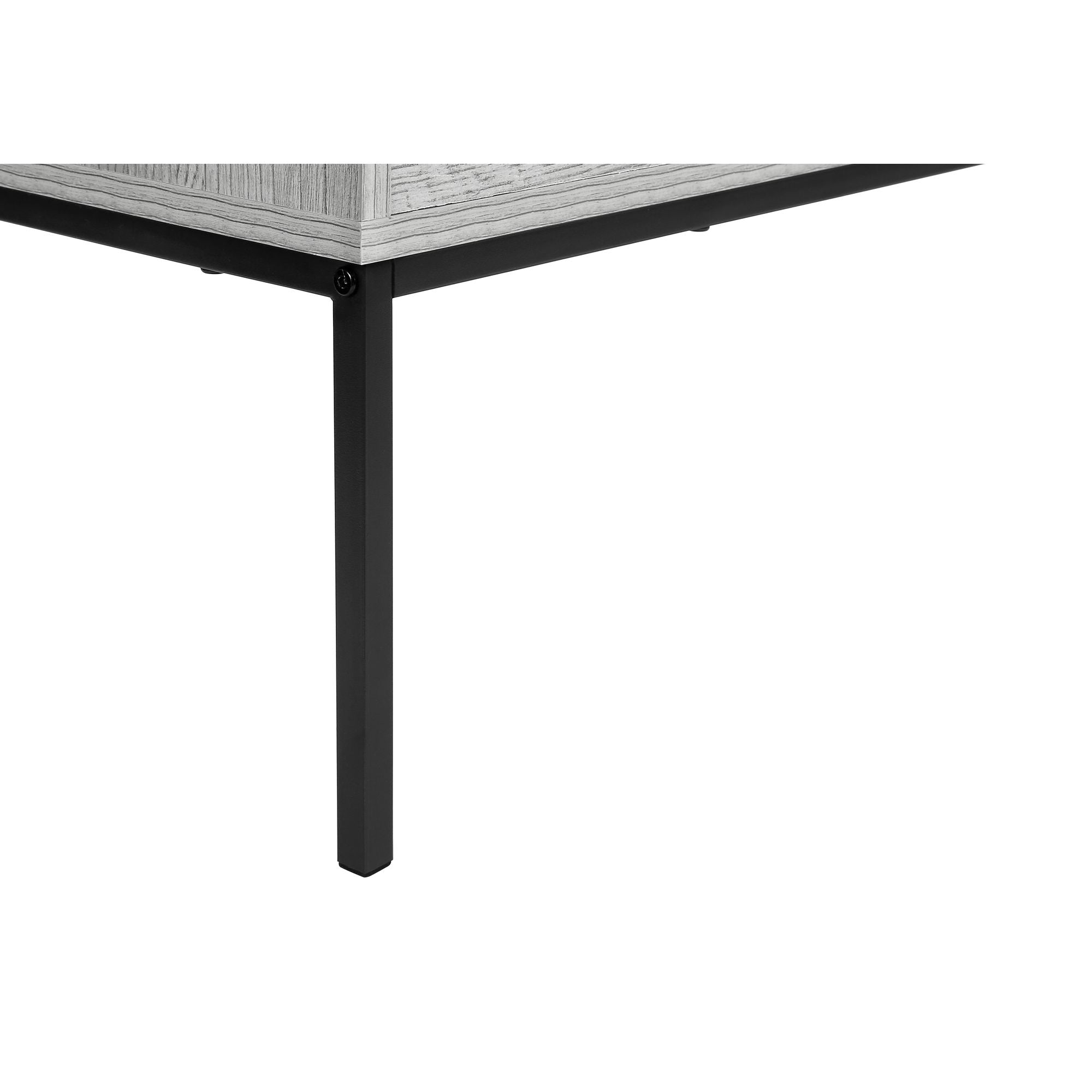Grey Sable Coffee Table by Monarch Specialties, featuring modern design and sleek surface, perfect for living room decor.