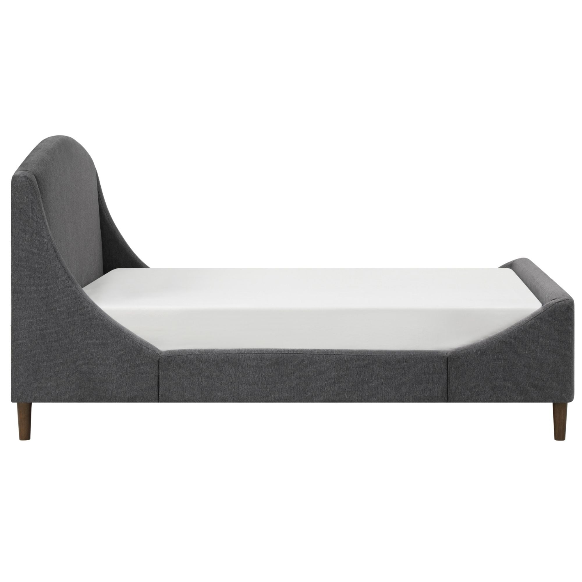 Sabrina Bed Collection in Dark Grey | CastleUp Experience Centre Online Furniture