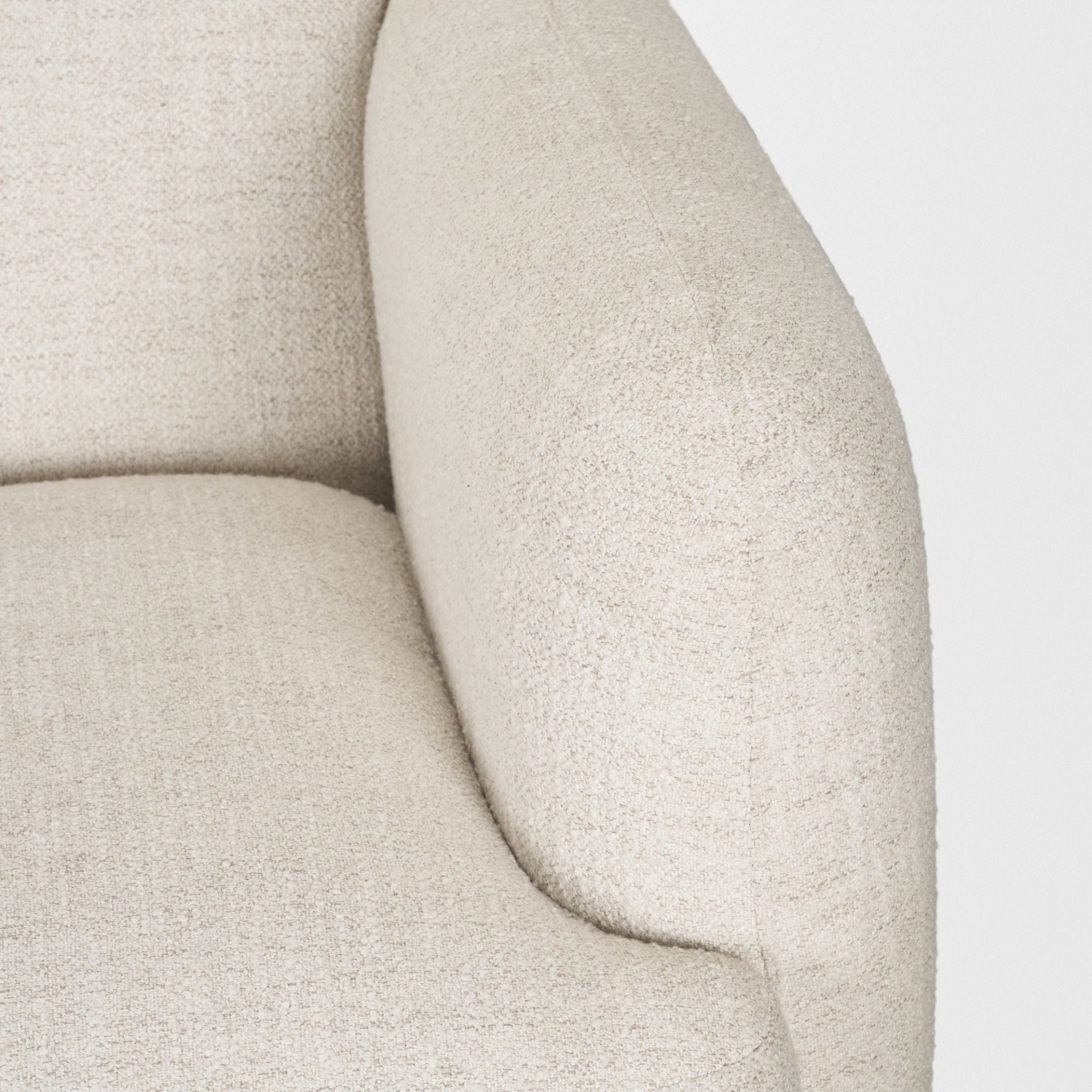 Chaise de salle à manger Mercana Direttore en suède marron/gris