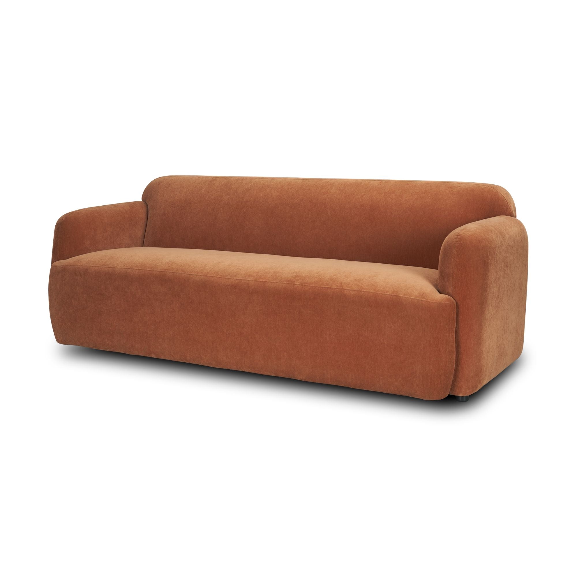 Chaise de salle à manger Mercana Direttore en suède marron/gris