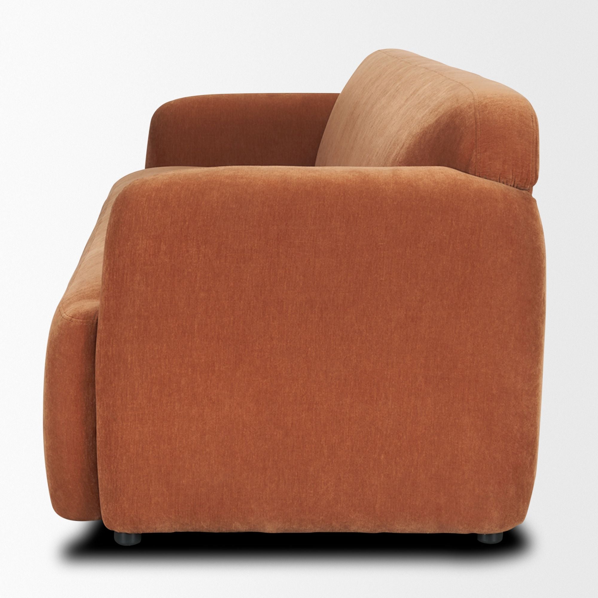 Chaise de salle à manger Mercana Direttore en suède marron/gris