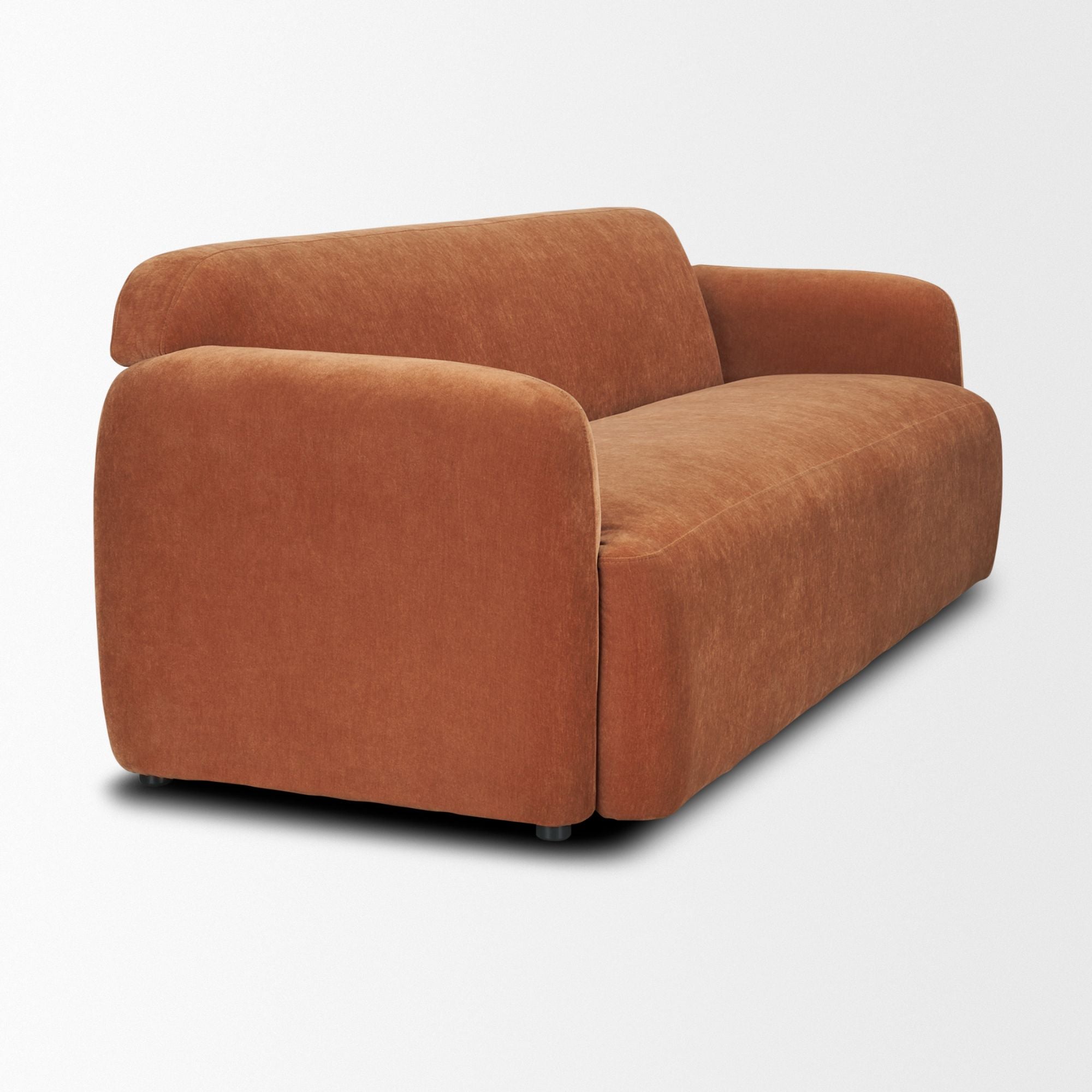 Chaise de salle à manger Mercana Direttore en suède marron/gris