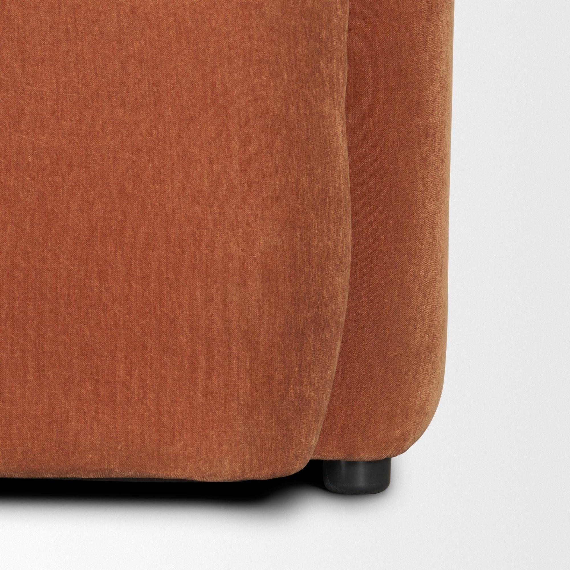 Chaise de salle à manger Mercana Direttore en suède marron/gris