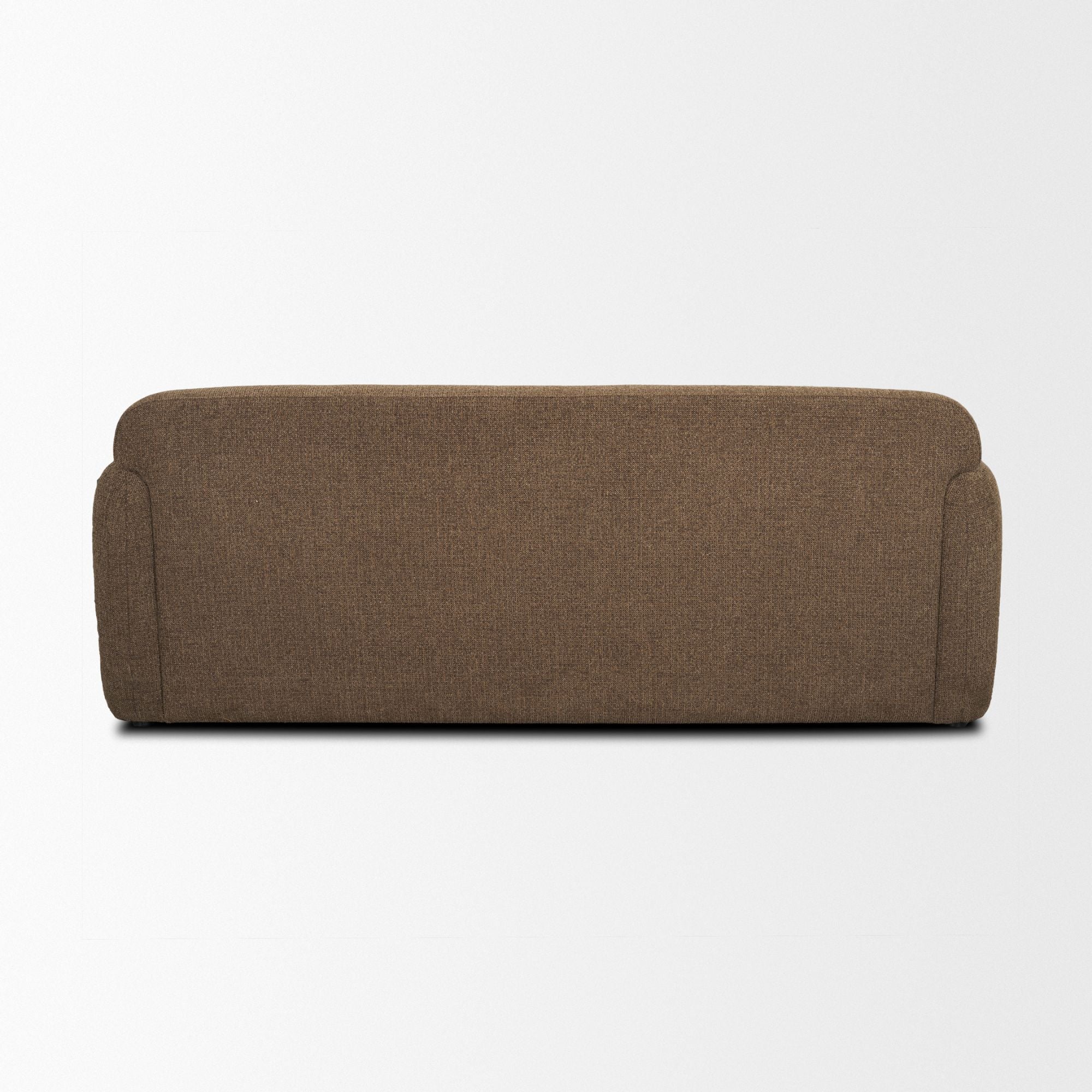 Chaise de salle à manger Mercana Direttore en suède marron/gris