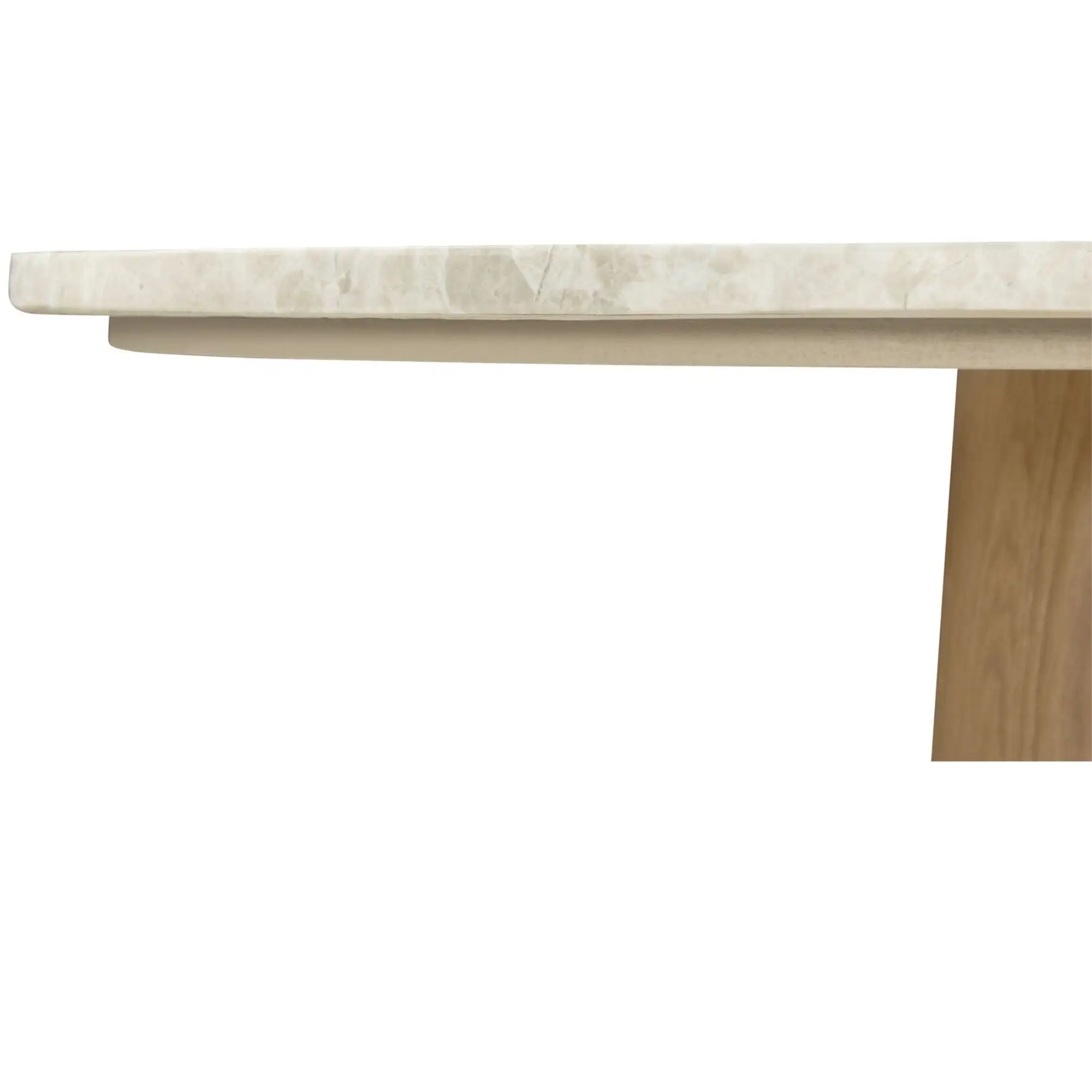 Moe's Home Sage Cafe Collection Table Cosmos Beige Marble | CastleUp Experience Centre Online Furniture