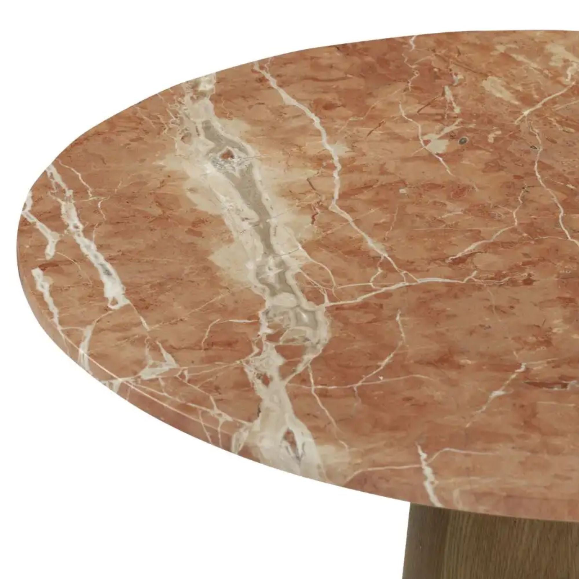 Moe's Home Sage Cafe Collection Table Rosso Alicante Red Marble | CastleUp Experience Centre Online Furniture