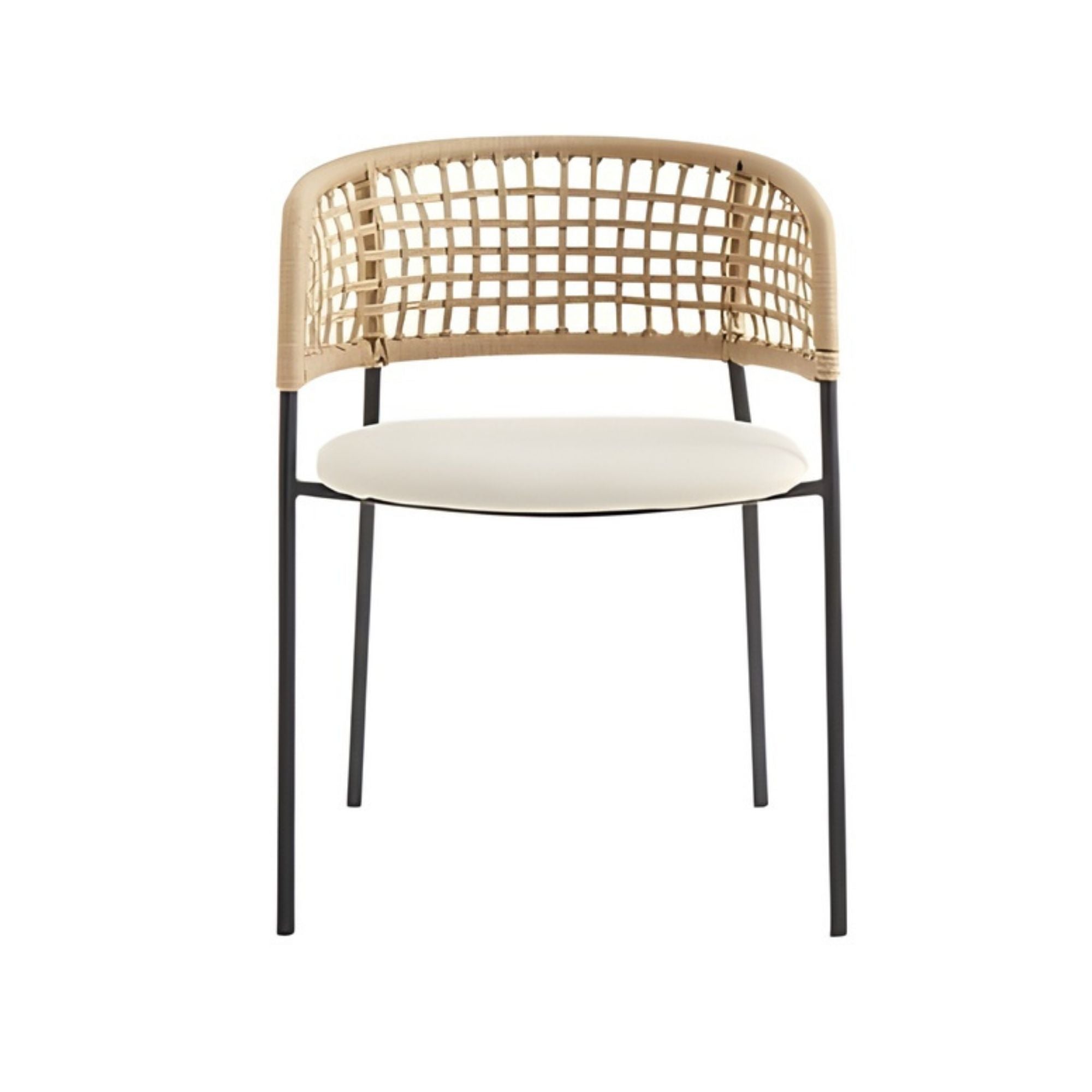 Samana Dining Chair in Beige (Set of 2)