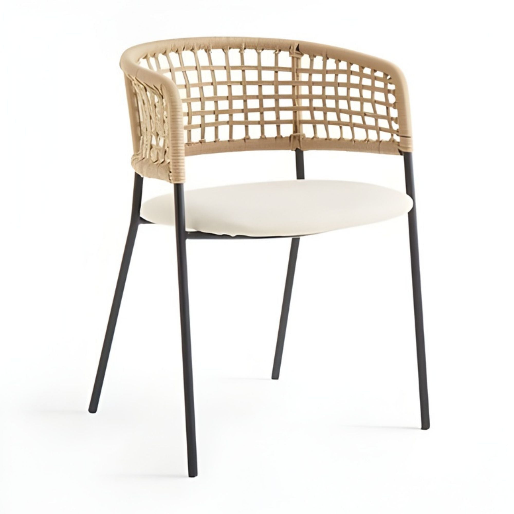 Samana Dining Chair in Beige (Set of 2)