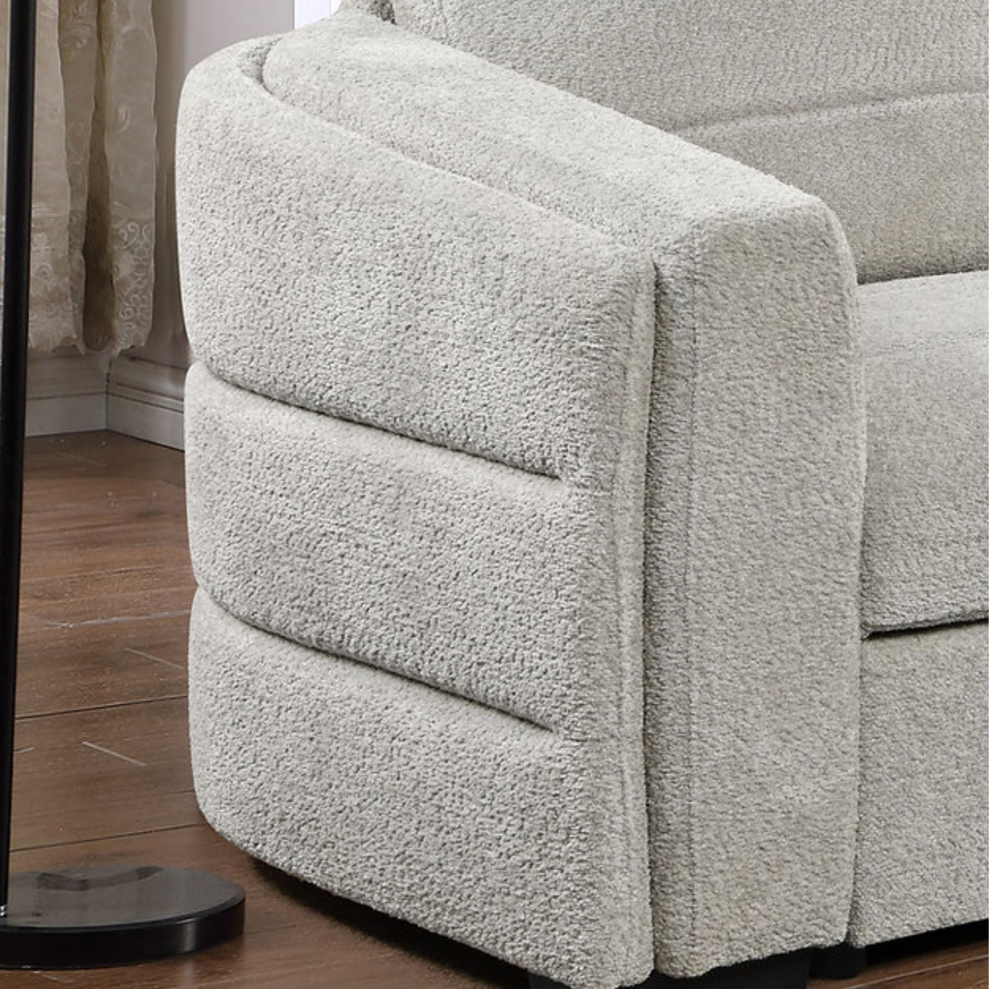 Channel Pull-Out Sectional Sleeper with Storage