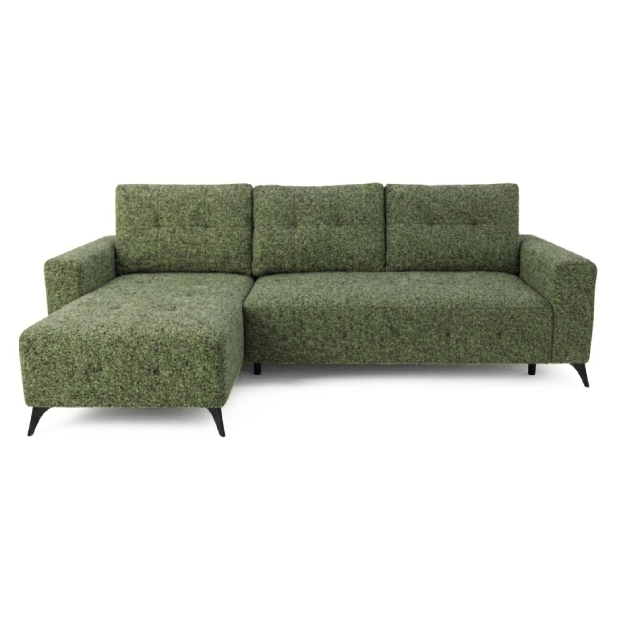 DreamSpace RHF Sectional Pull Out Sleeper in Green