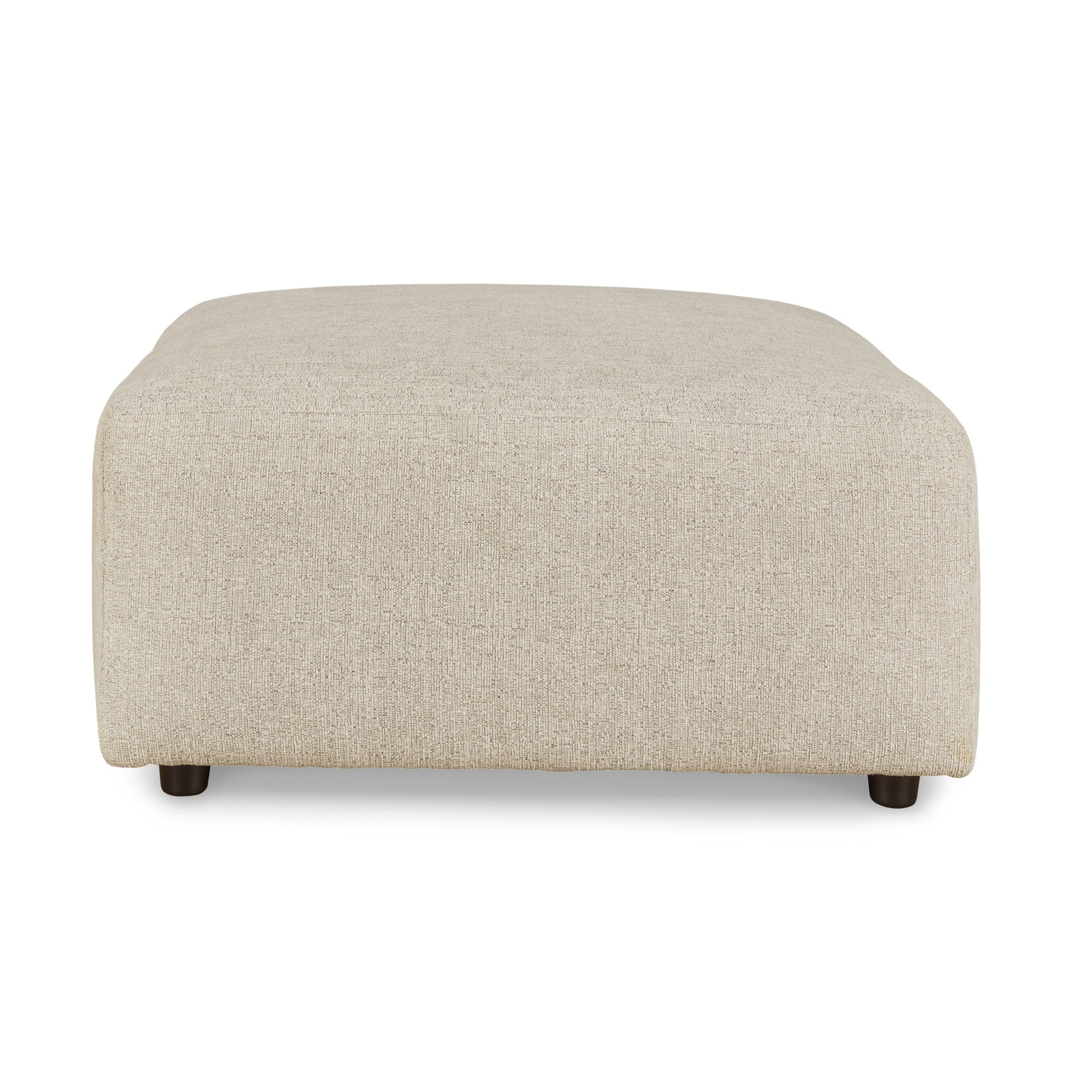 Edenfield Oversized Accent Ottoman Linen
