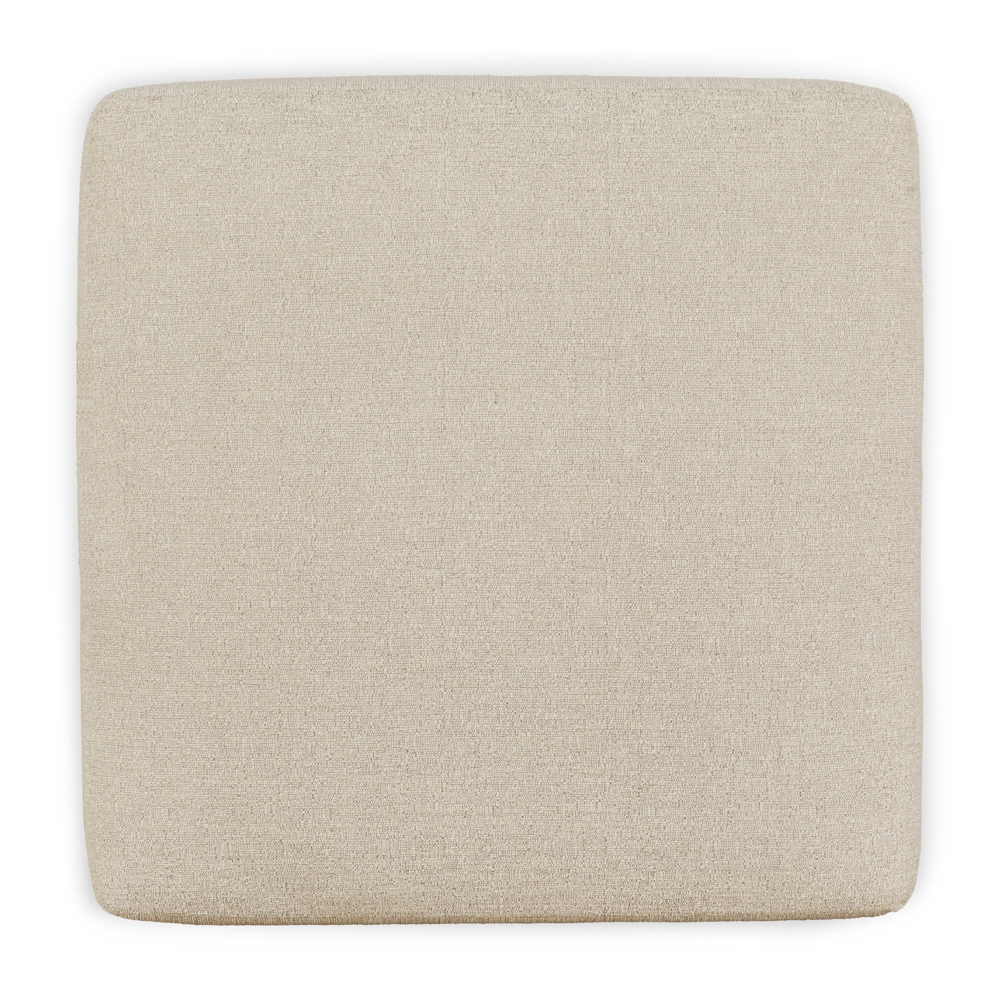 Edenfield Oversized Accent Ottoman Linen