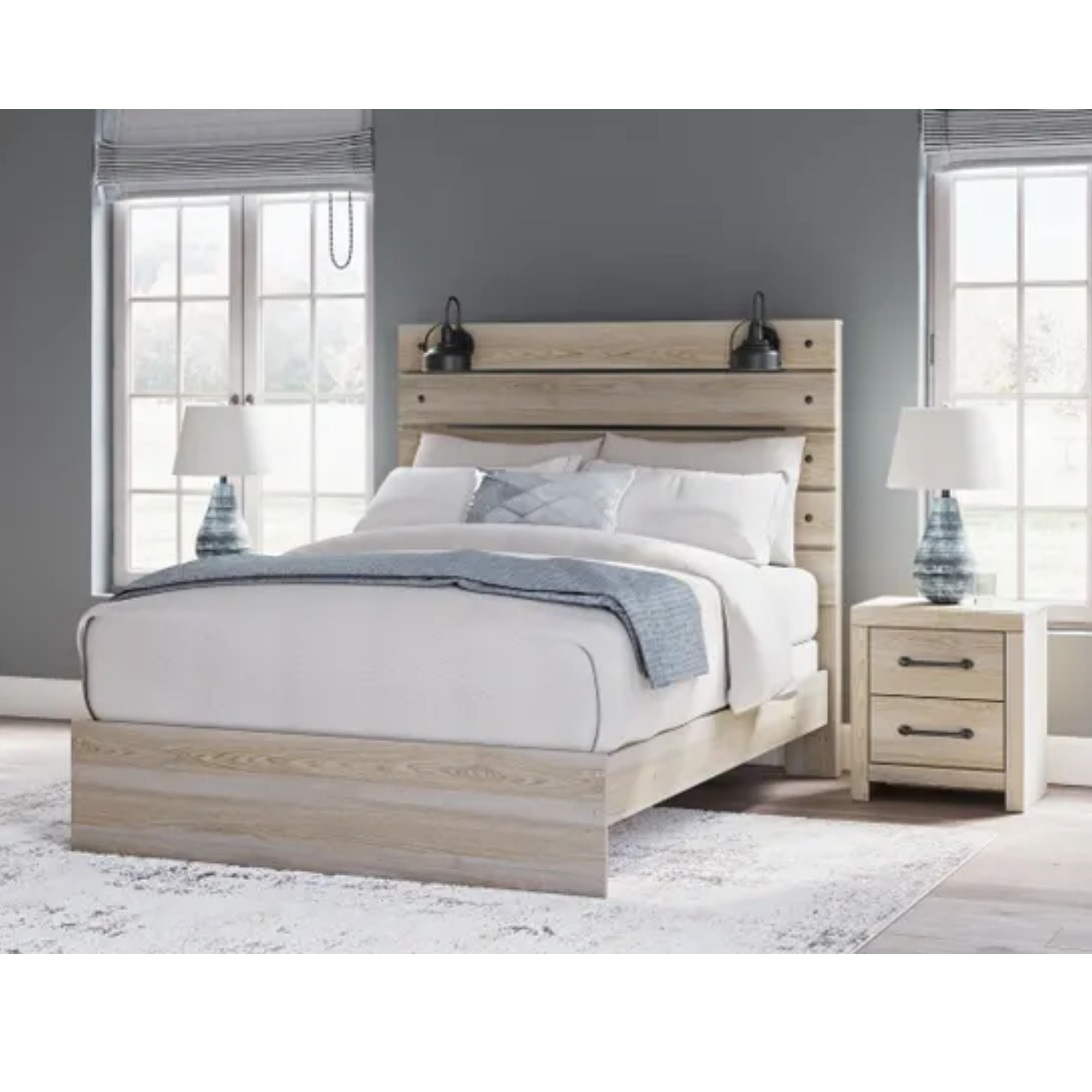 Senbry Panel Bed