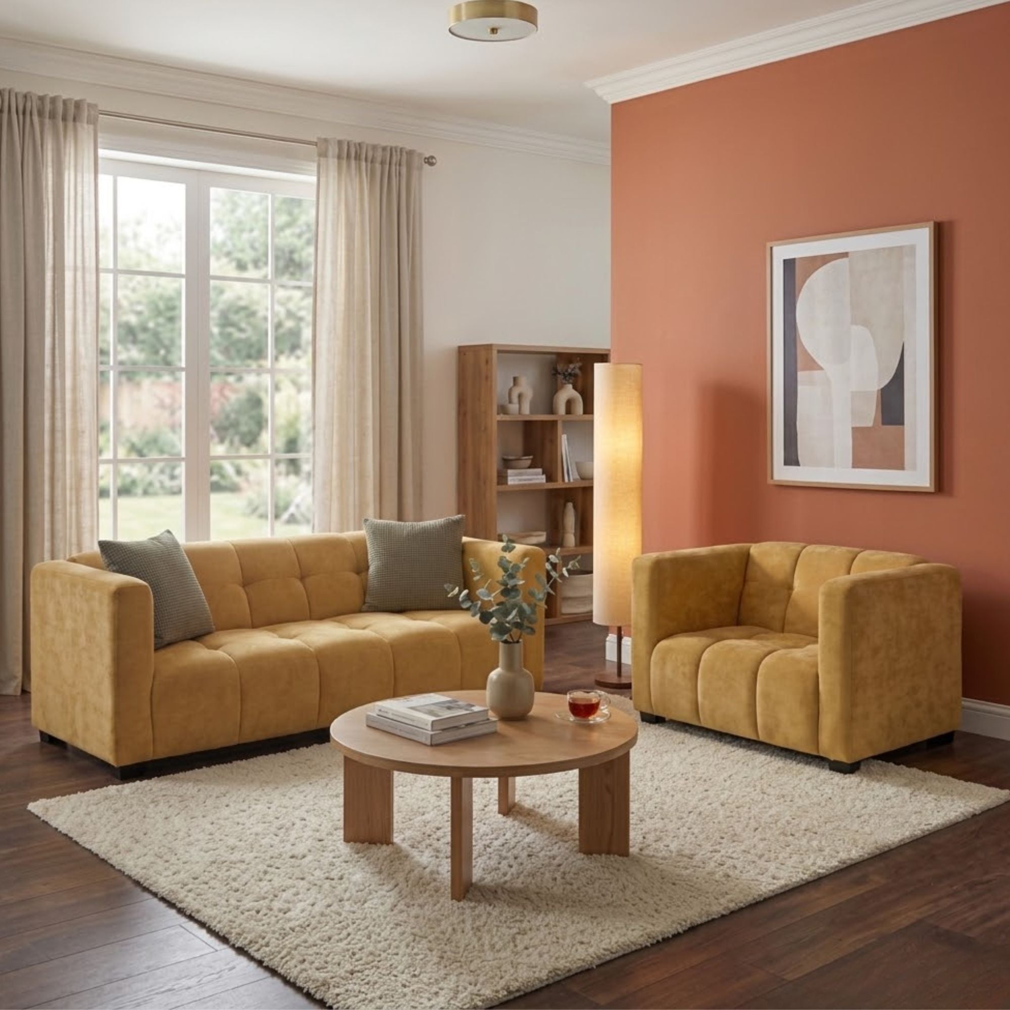 Canadian-made Severn Modern Sofa Set