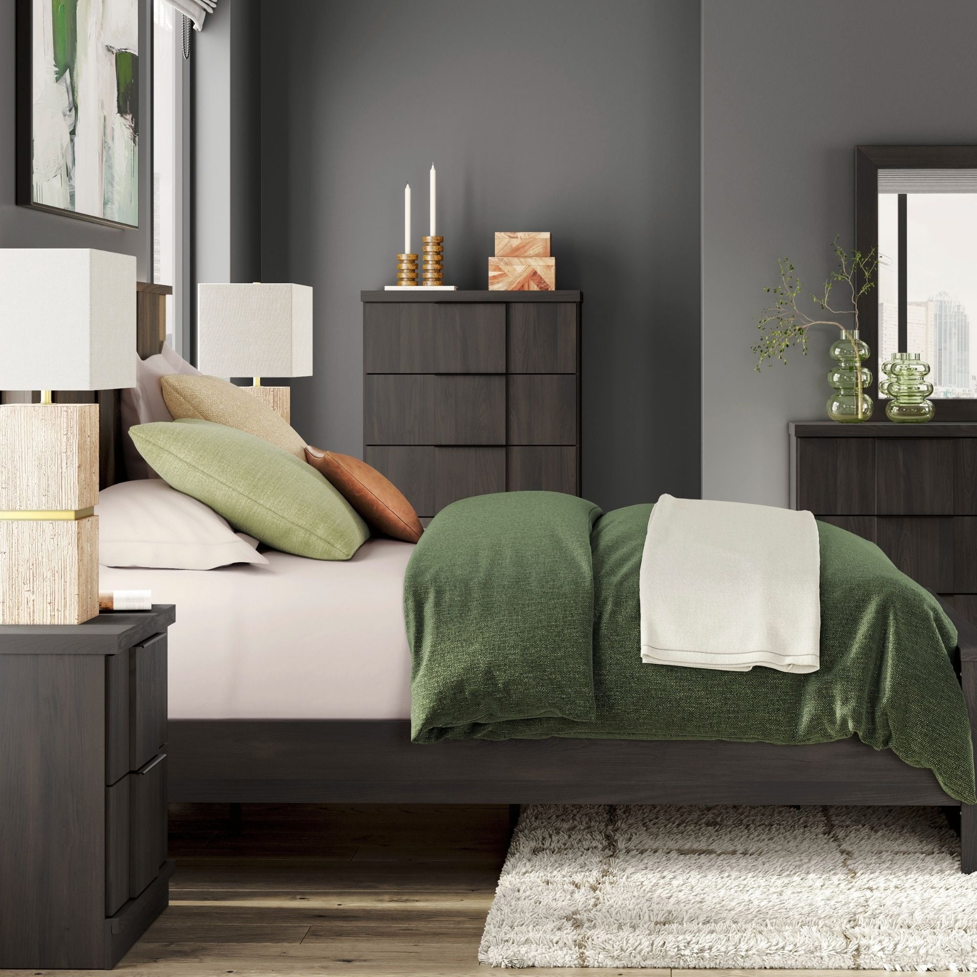 Shaehartin Panel Platform Bedroom Set