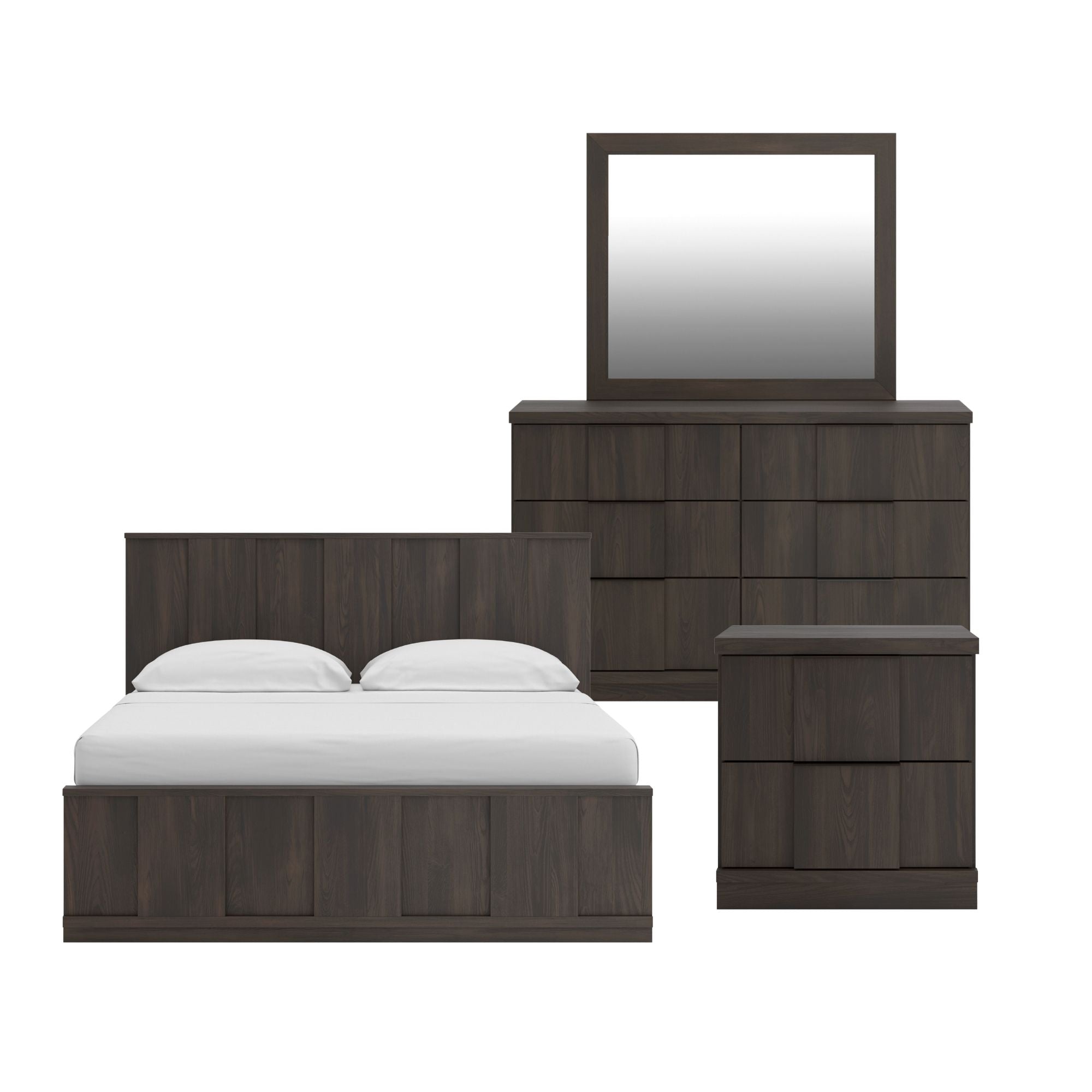 Shaehartin Panel Platform Bedroom Set