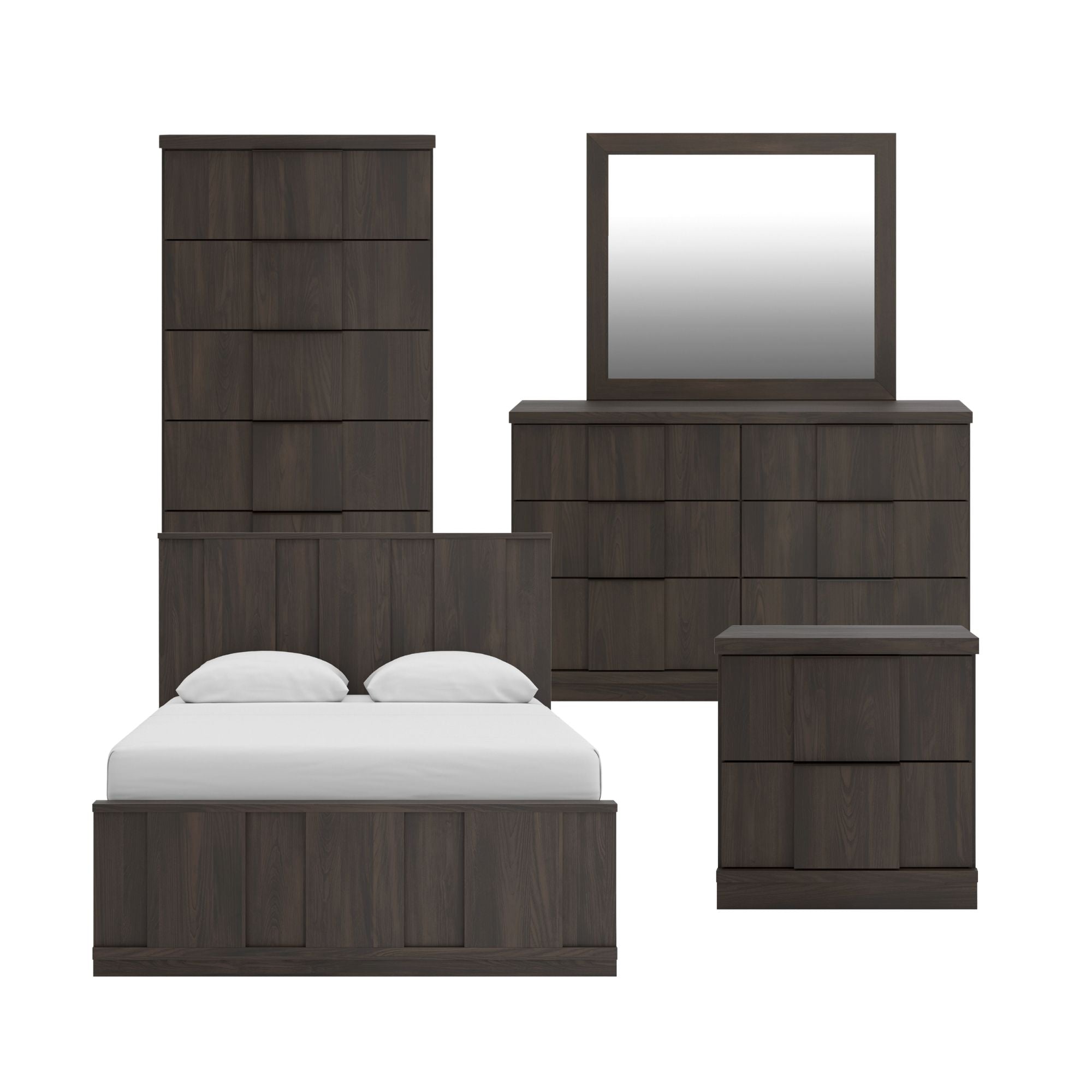 Shaehartin Panel Platform Bedroom Set