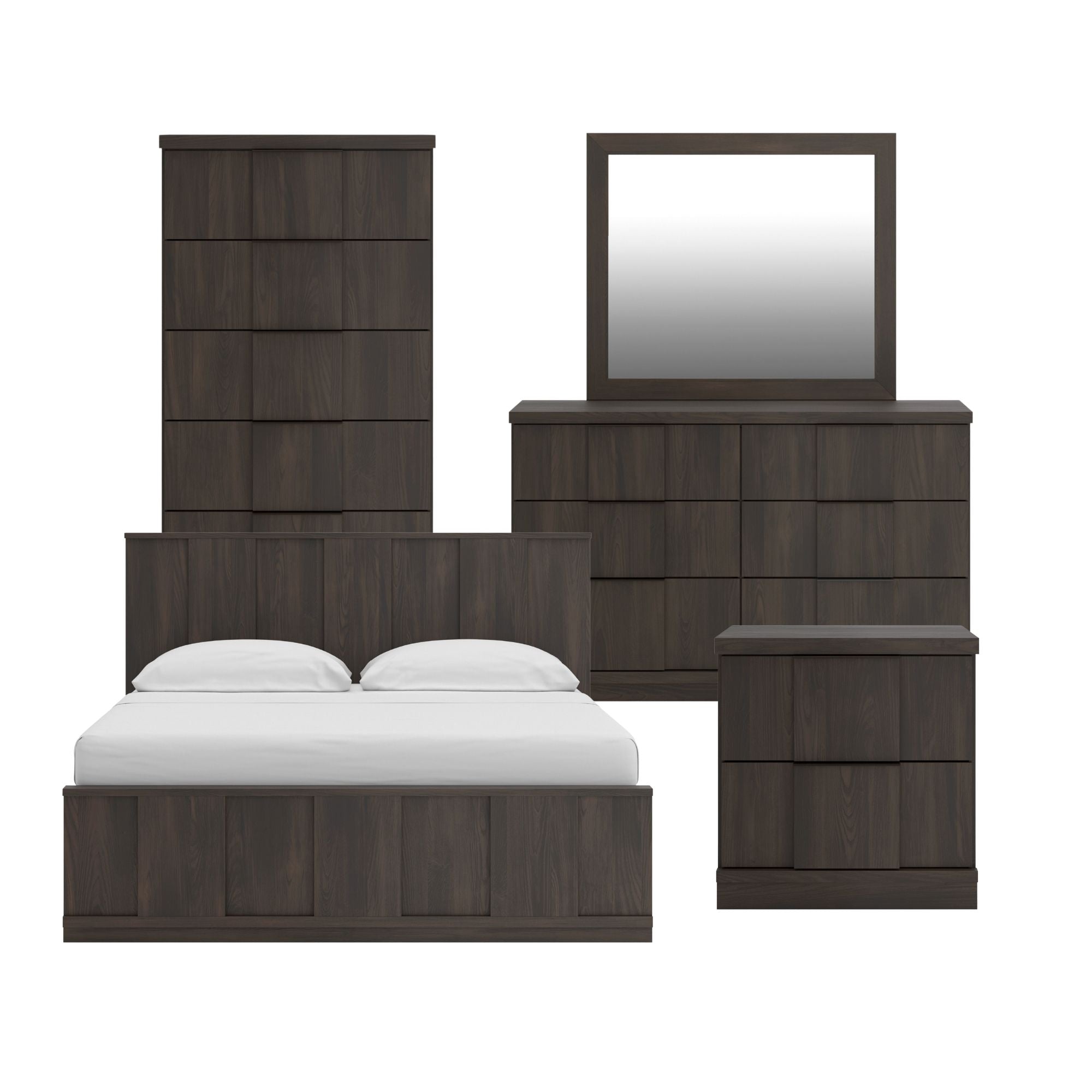 Shaehartin Panel Platform Bedroom Set