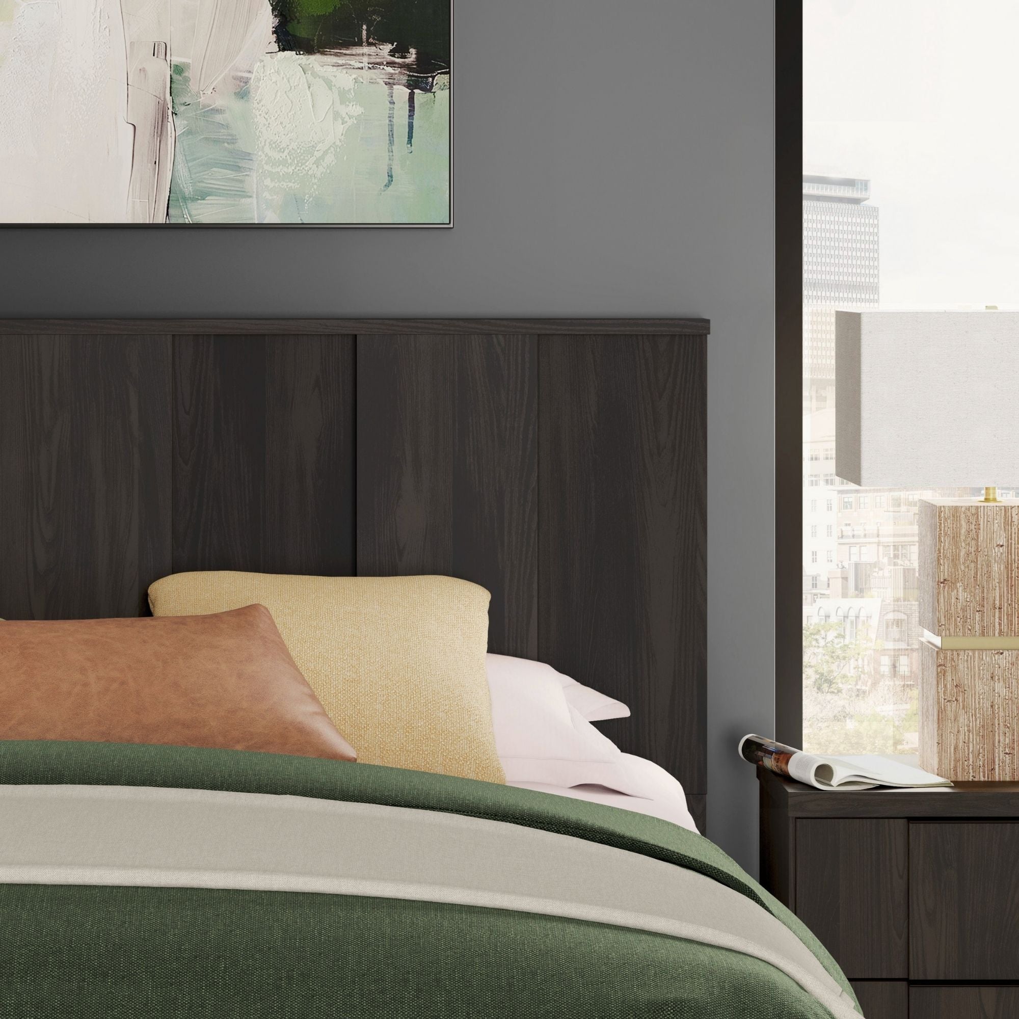 Shaehartin Panel Platform Bed