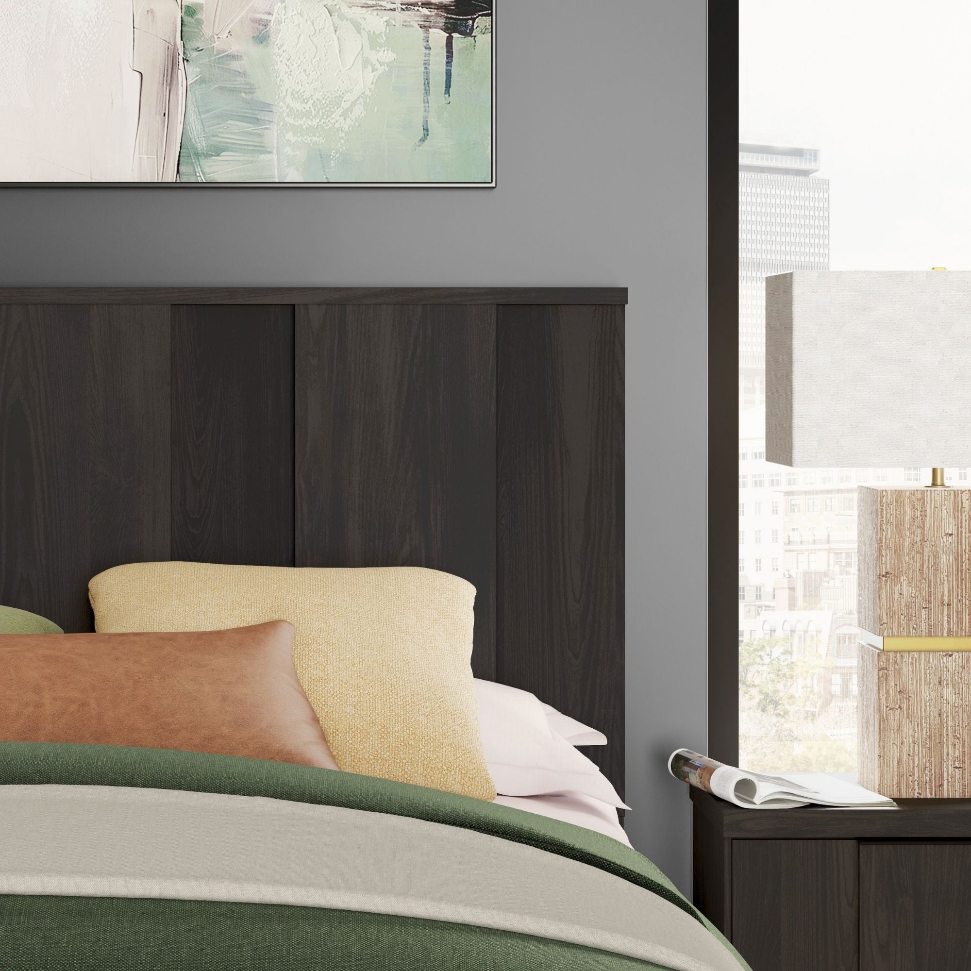 Shaehartin Panel Platform Bed