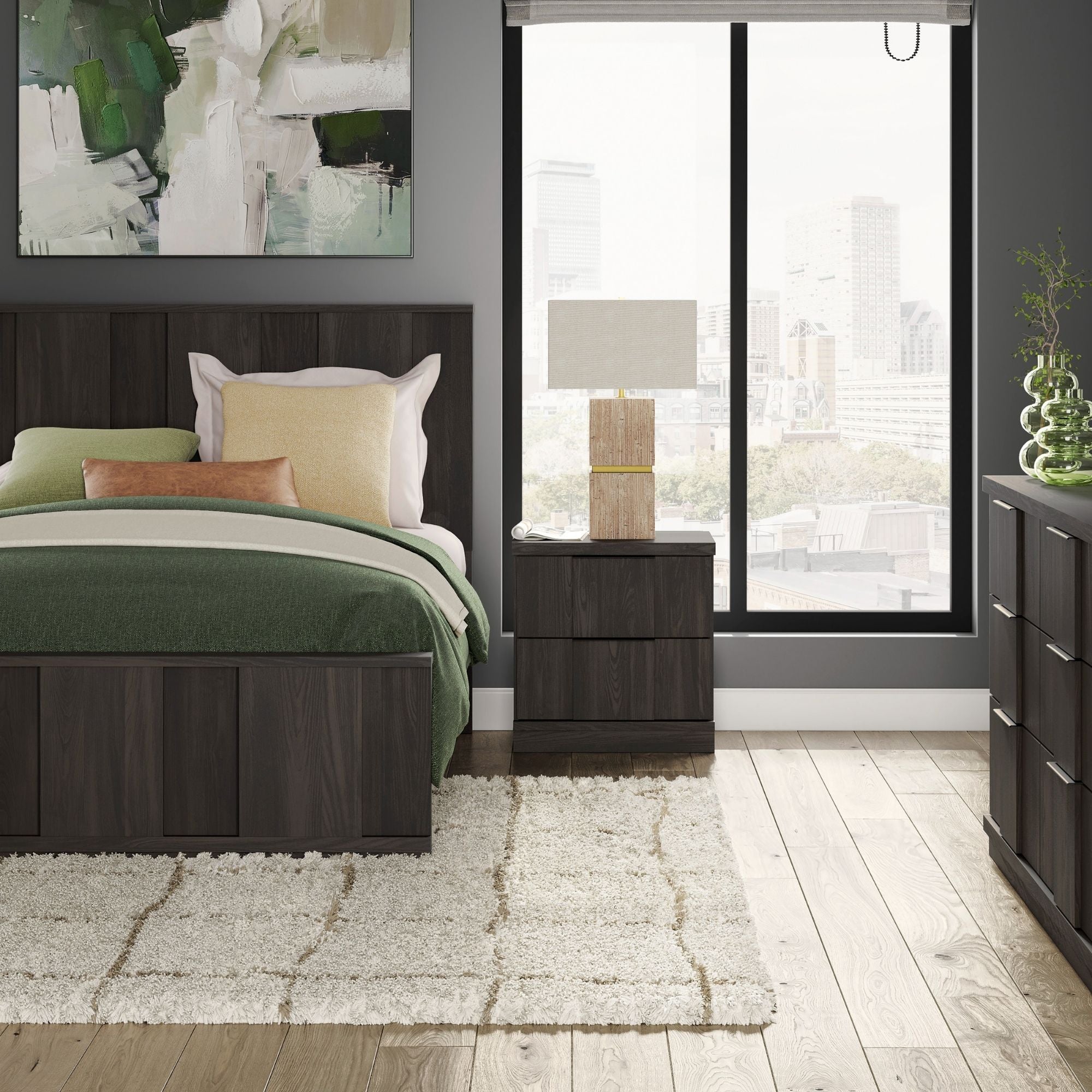Shaehartin Panel Platform Bedroom Set
