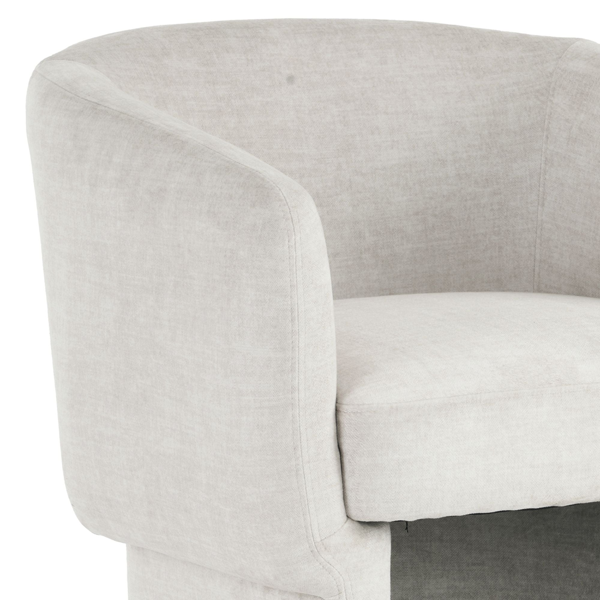Sheri Accent Chair in Beige Velvet