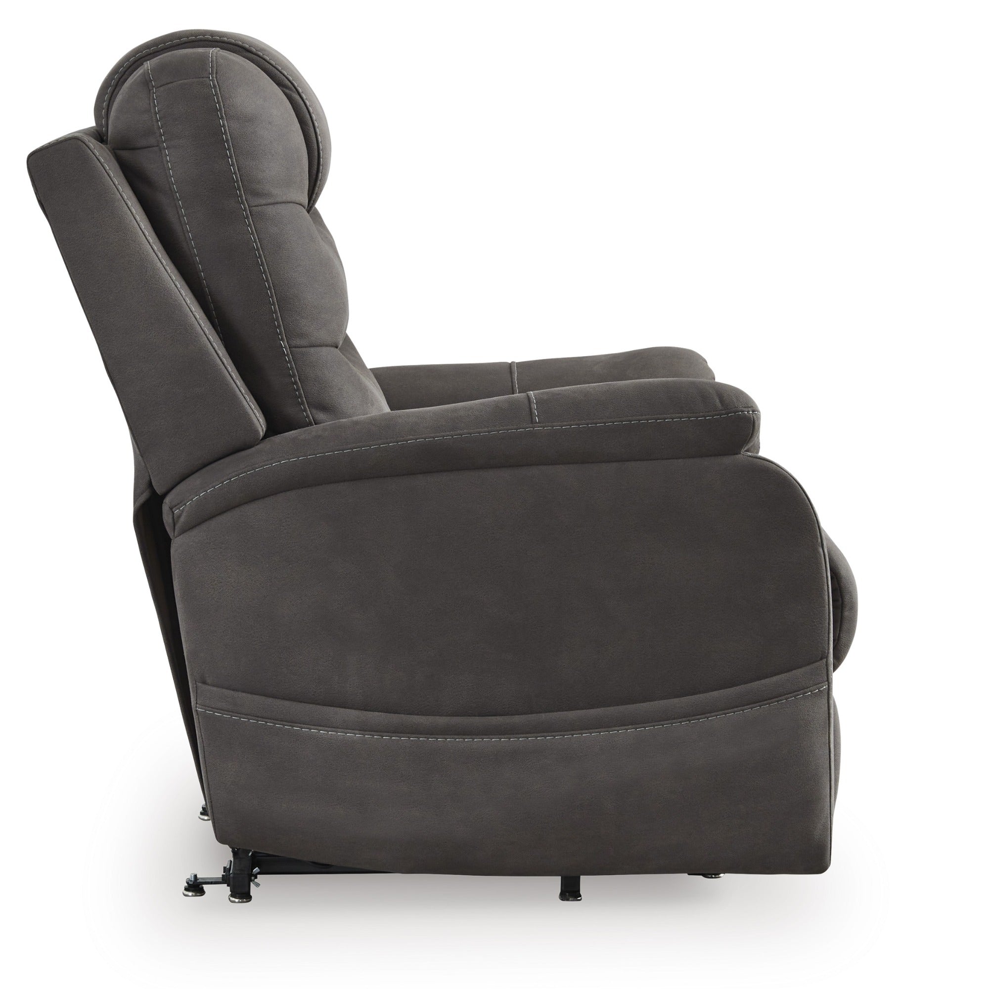Snowfield Power Lift Recliner Gunmetal