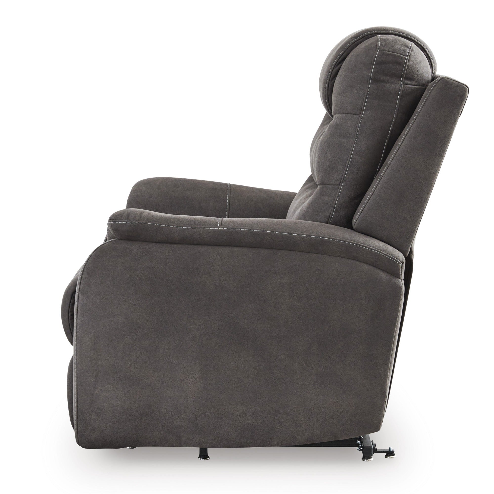 Snowfield Power Lift Recliner Gunmetal